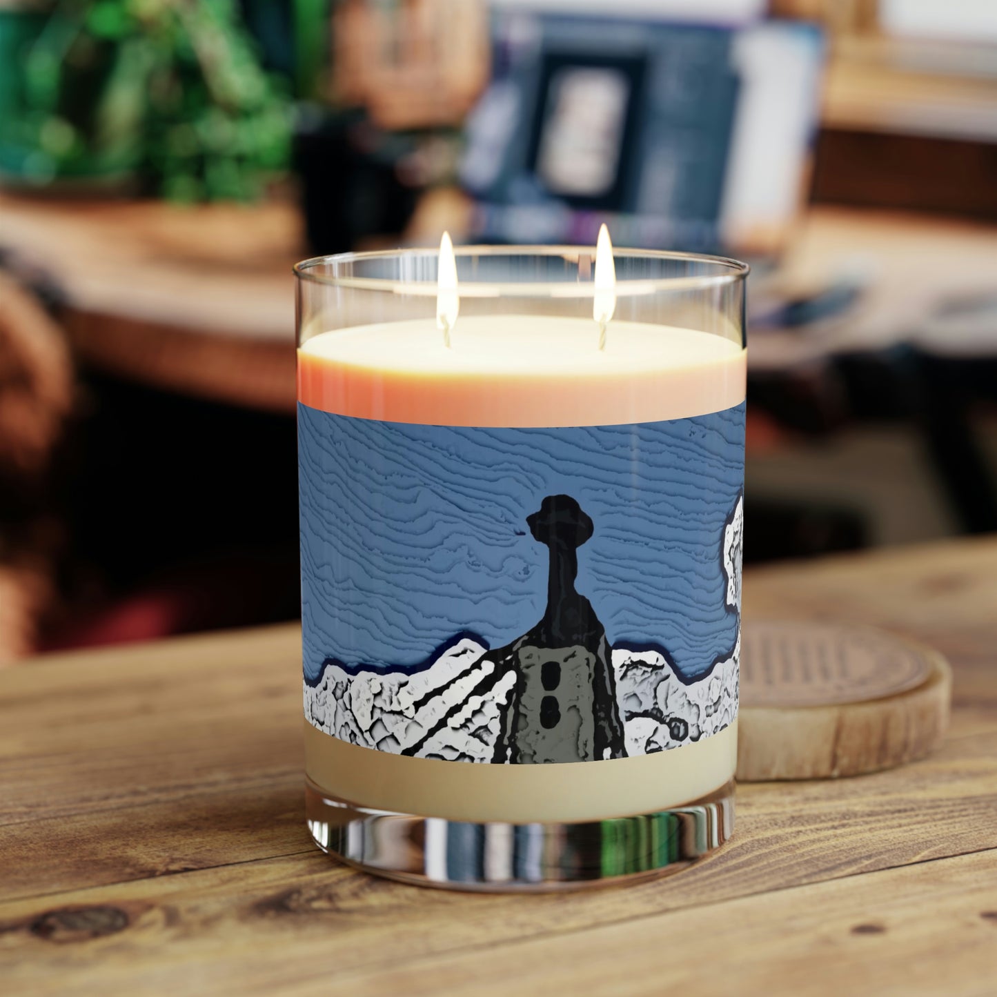 Scented Candle - Full Glass, 11oz ... "ICP: Idaho County Propane ... 'Production Facilities Grangeville, Idaho' ... "  Original Works: Rendering Time: 10 Hours ...