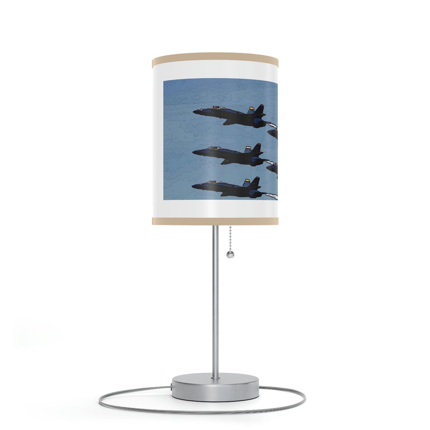 Lamp on a Stand, US|CA plug ... Seattle Seafair ..."Blue Angels Run Over Lake Washington" ... Circa Mid 1980's ... Dr FJ Holt ... Original Works ...
