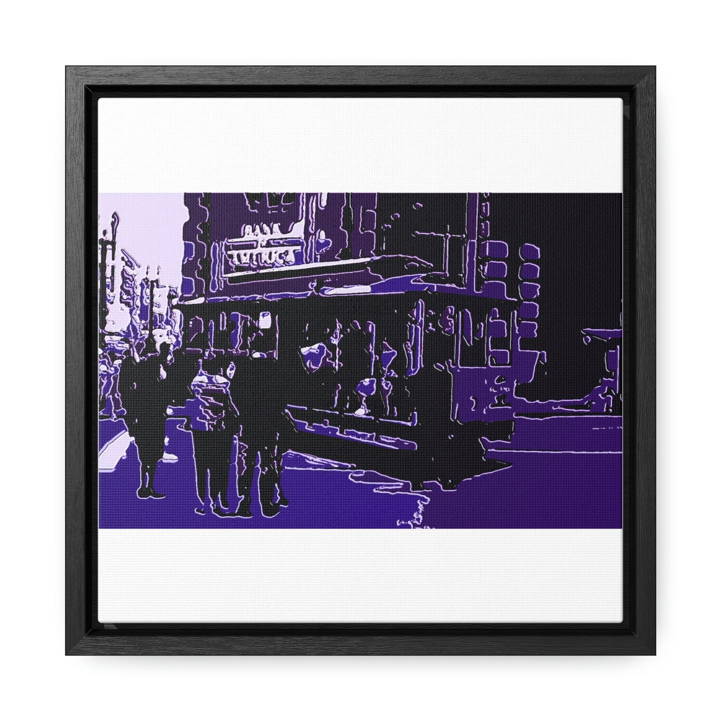 Gallery Canvas Wraps, Square Frame ... San Francisco ... 'Rice-A-Roni-A-San Francisco Treat' ... "A Cable Car Classic" ... Family Archives: 1973 ... Original Works ...