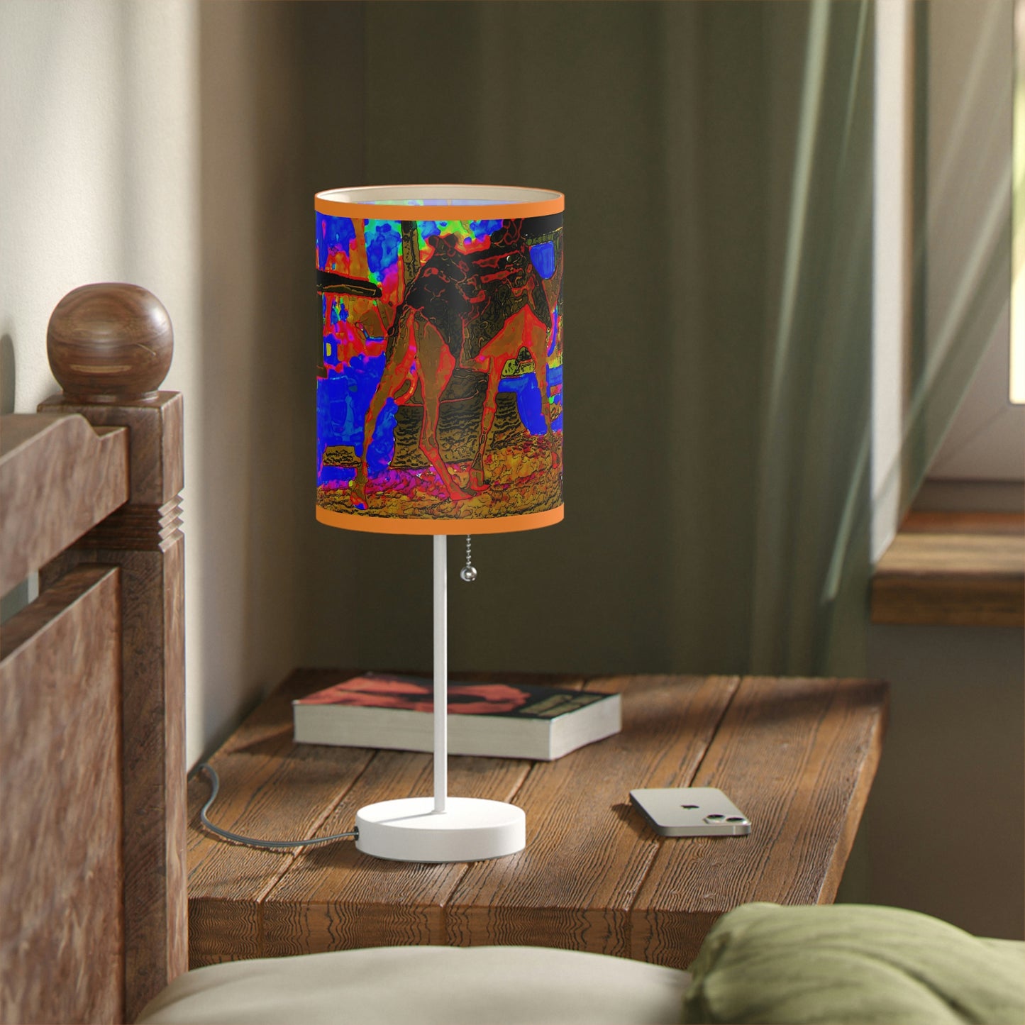 Lamp on a Stand, US|CA plug ... "Truckin'-Up-To-Buffalo ... 'Oops - Wrong Country' ... Truckin'-Up-To-New Delll -'E' ... " ... (Delhi, India) ... 5July2007. Original Works ...