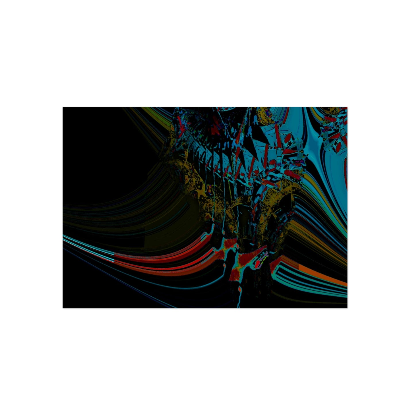 Aluminum Composite Panels ... Une Transformationne ... "La Travestii Professeure Gwendoline" ... Au Personne Du Fractelle-Mandelbrot ... Original Works ...