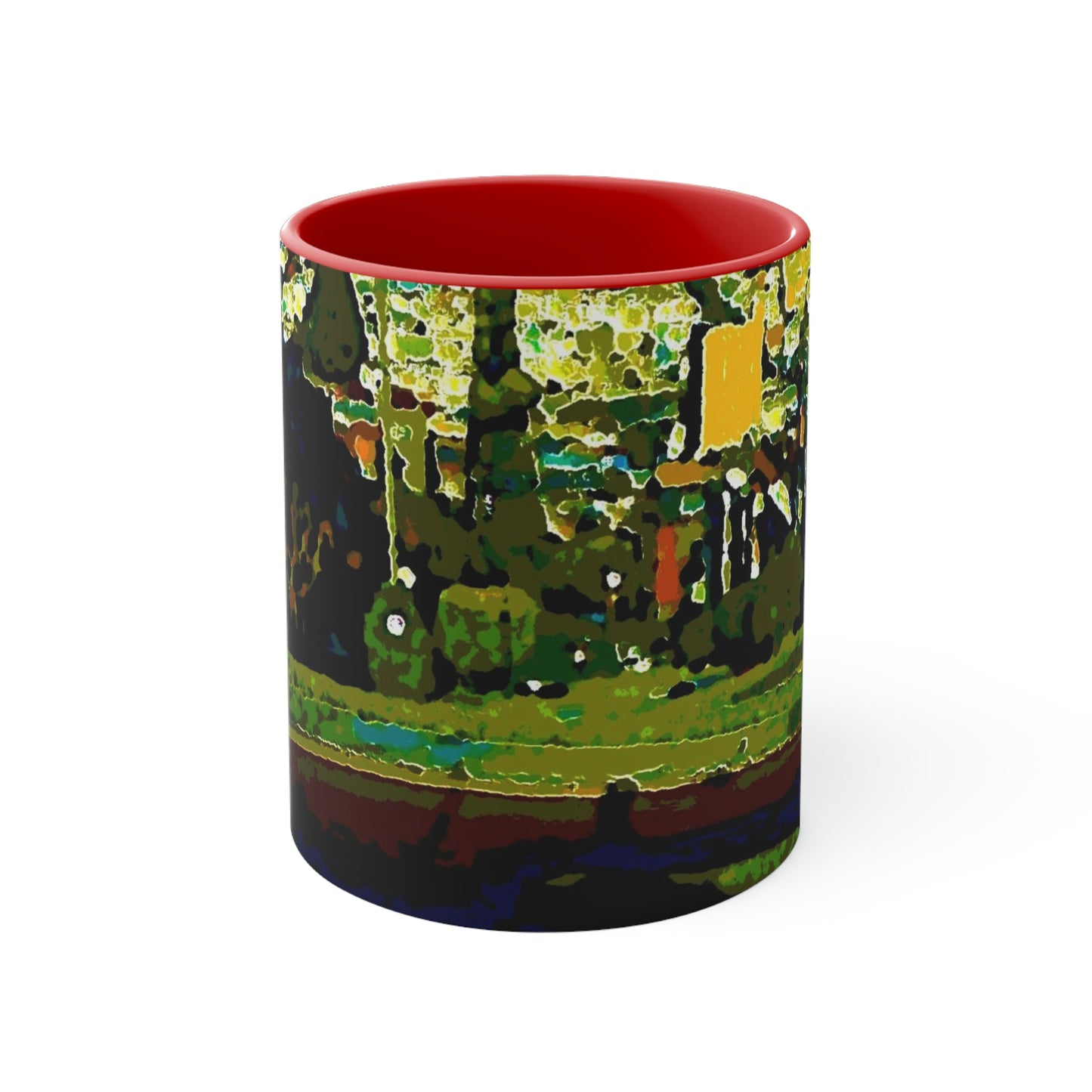 Accent Coffee Mug, 11oz ...  "Lombard Street San Francisco, CA, USA" ... Family Archives 1970's ... Original Works ...