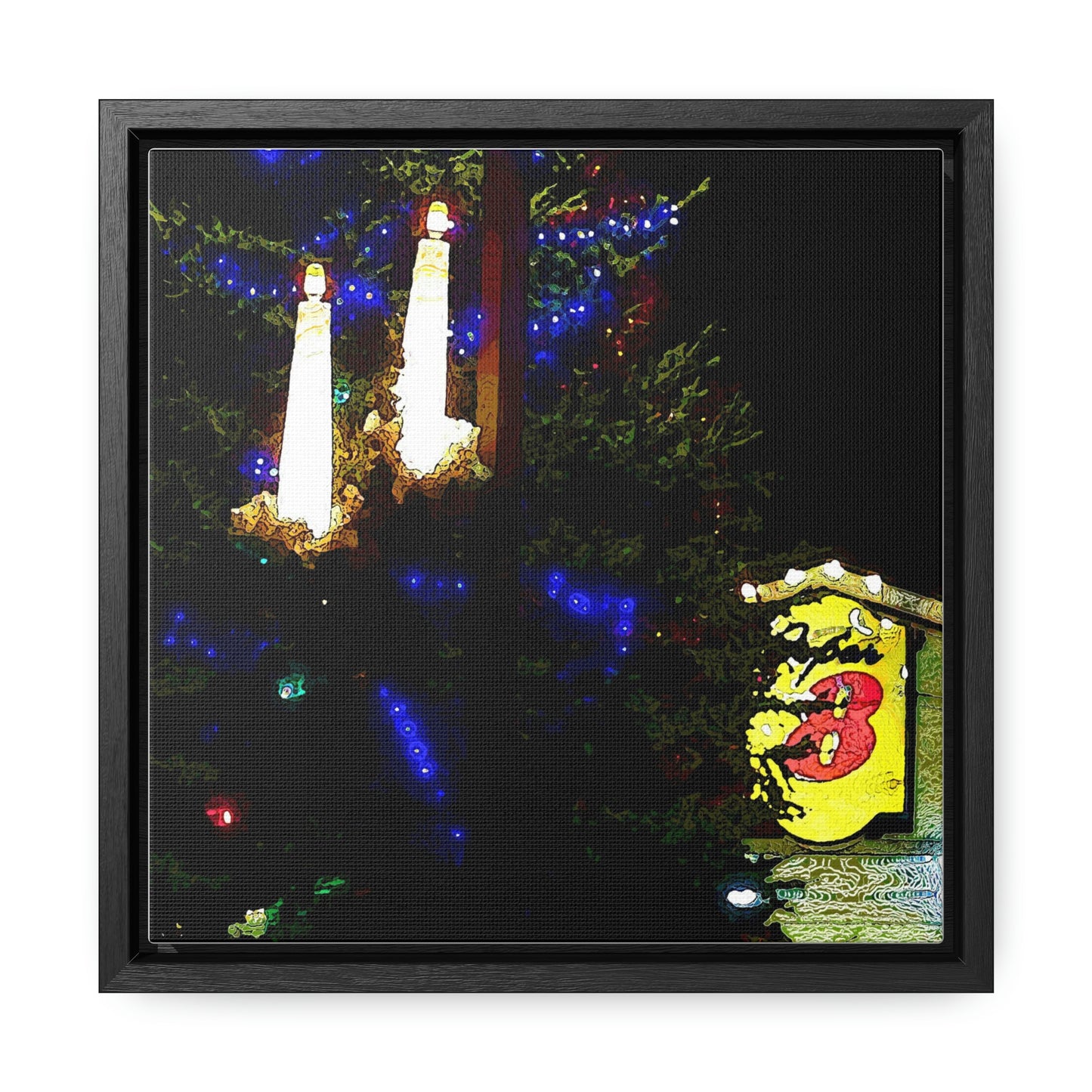Gallery Canvas Wraps, Square Frame ... A Very Nice Super-8 'On The Praire' ... Grangeville, Idaho ... Jan23 ... Original Works ...