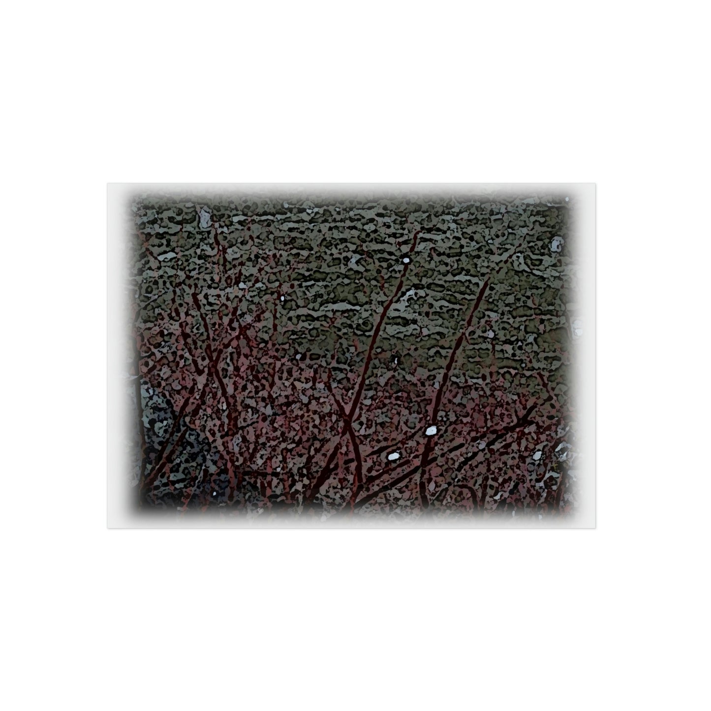 Aluminum Composite Panels ... Cornus Stolonifera: 'Red Osier Dogwood' ... "Down By The River" ... Noth Fork Clearwater River, Trappers Creek Area, Idaho ... May 2022 ... Original Works ...