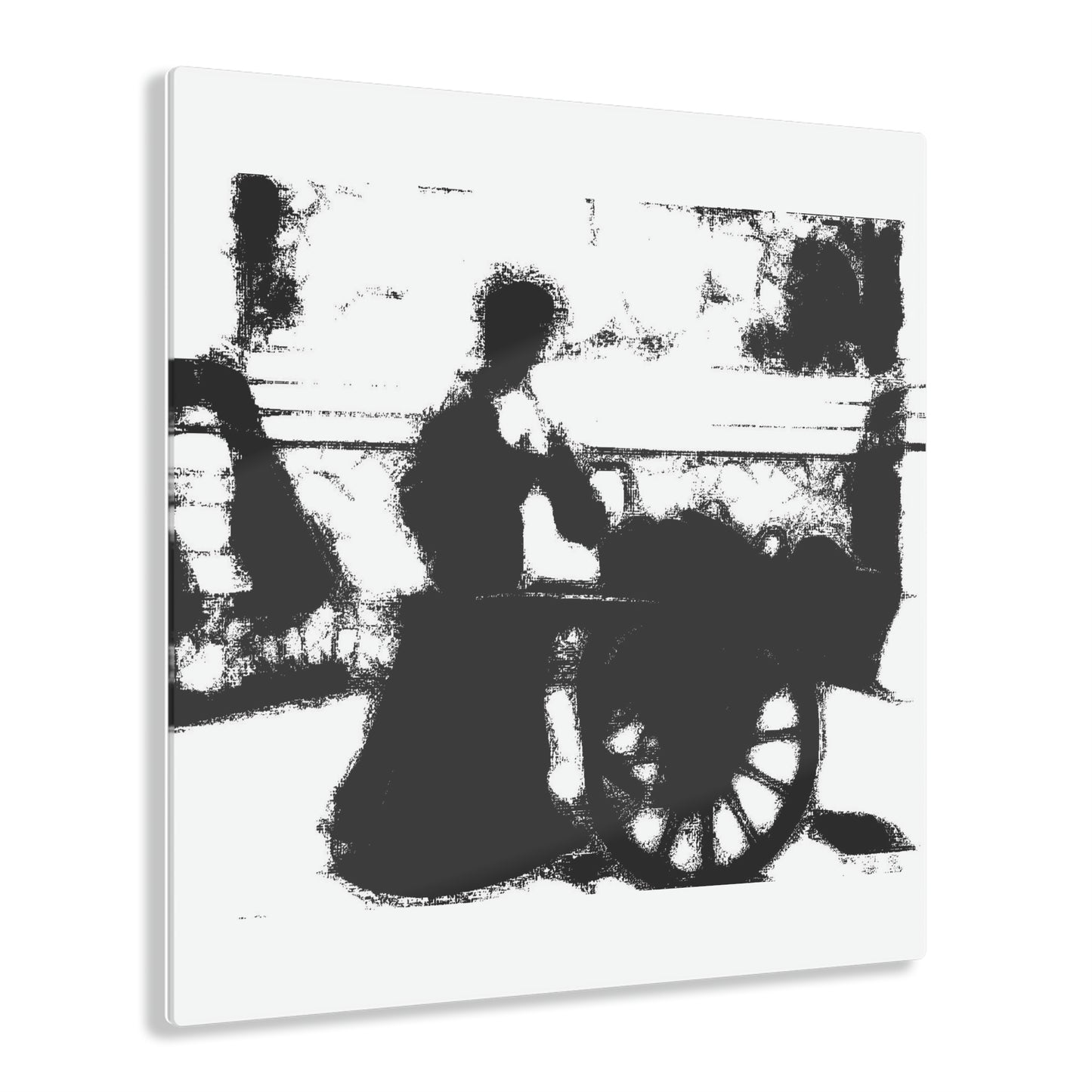 Acrylic Prints ... Dublin's "Molly Malone Along Grafton Street" ... Cryin' Cockels & Muscles Alive-Alive-Oh ... Circa 2003 ... Original Works ...