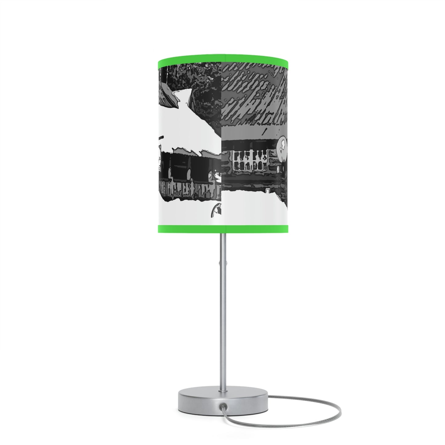 Lamp on a Stand, US|CA plug ... A Beautiful Lodge & Back-Country Outfitter In A Mountain Town ... 'Dixie, Idaho, November 2022' ... Original Works ...