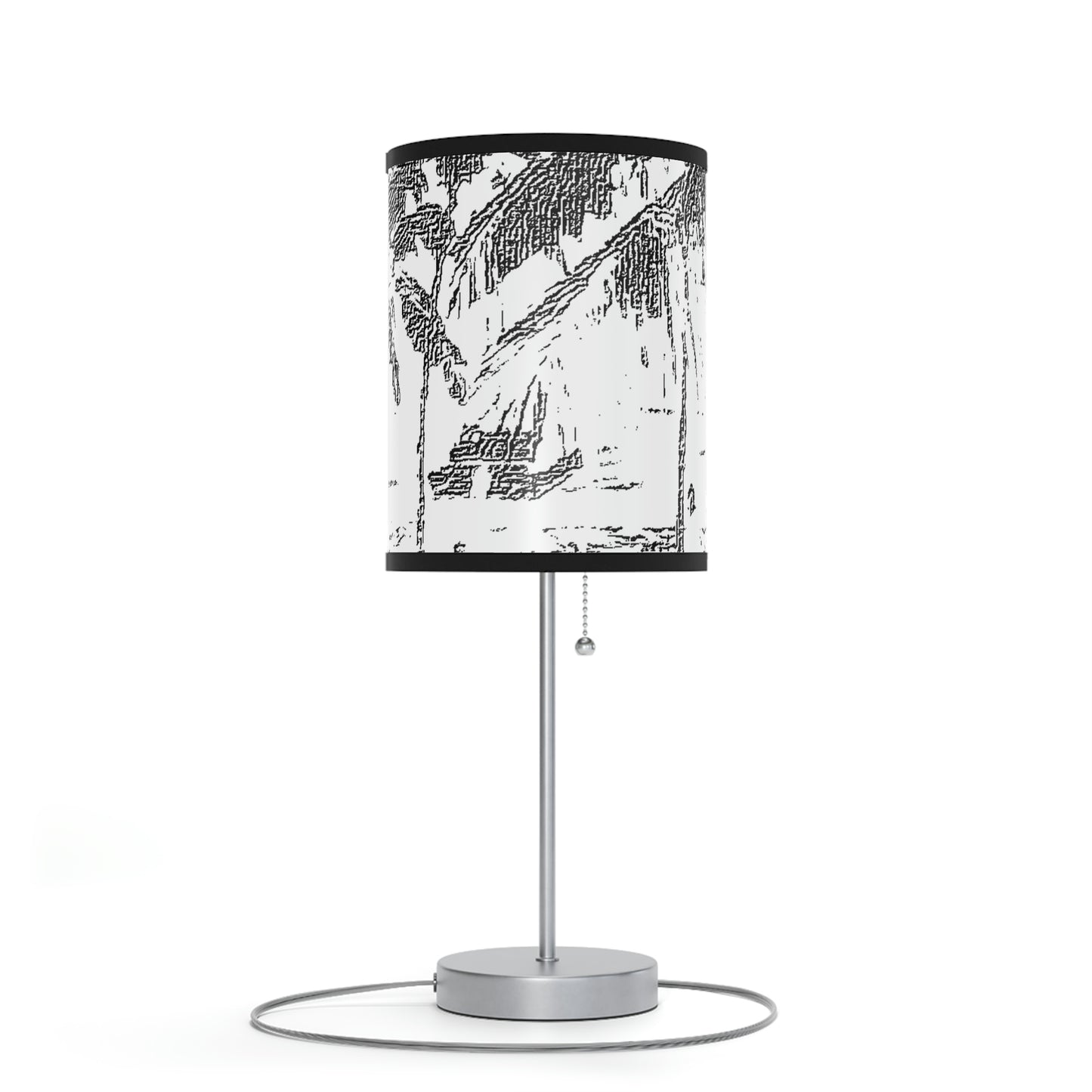 Lamp on a Stand, US|CA plug ... "The Royal Hawai'ian: Waikiki Beach_Beach" ... Honolulu, HI ... Ocotber 2014 (Halloween) ... Original Works ...