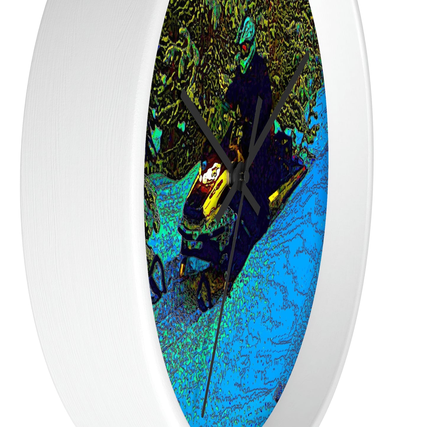 Wall clock ... Yep ... "Another Day ... Riding Through The Wilderness ... " ... February 2023 ... Original Works ...
