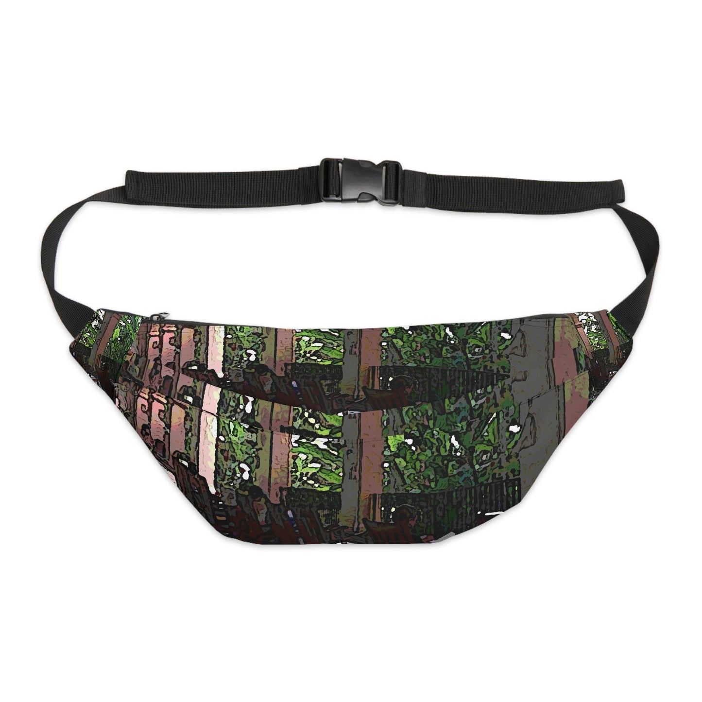 Large Fanny Pack ...  Lanai & Rocking Chairs At: 'The Pink Palace' ... The Royal Hawai'ian ... Honolulu, HI ... '27Oct2014' ... Original Works ...