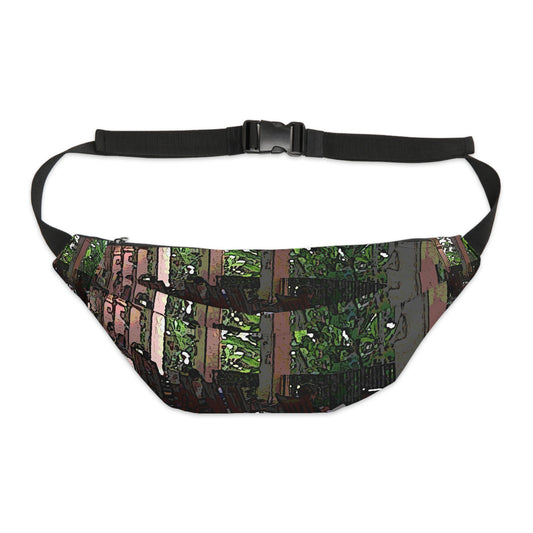Large Fanny Pack ...  Lanai & Rocking Chairs At: 'The Pink Palace' ... The Royal Hawai'ian ... Honolulu, HI ... '27Oct2014' ... Original Works ...