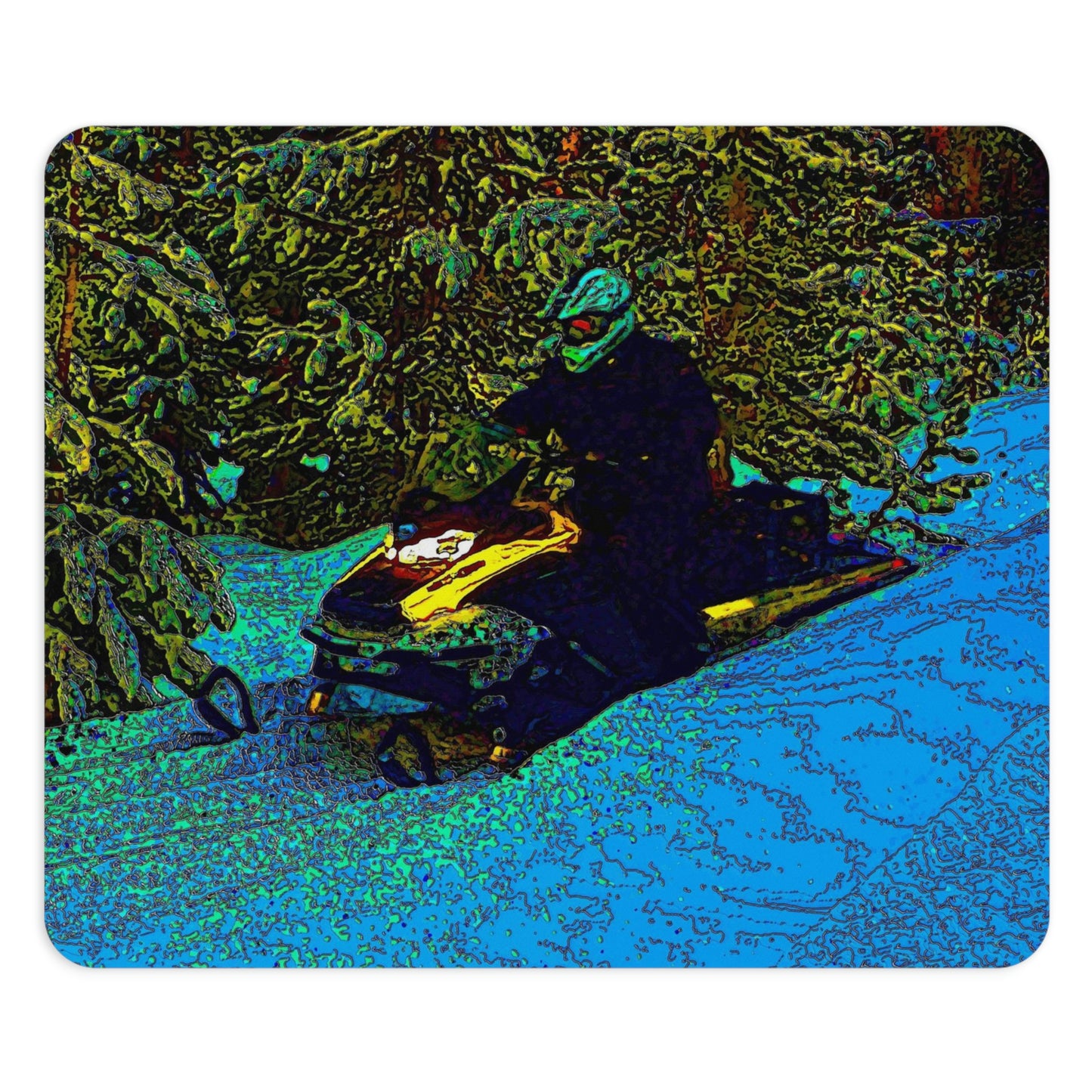 Mouse Pad  ... Yep ... "Another Day ... Riding Through The Wilderness ... " ... February 2023 ... Original Works ...