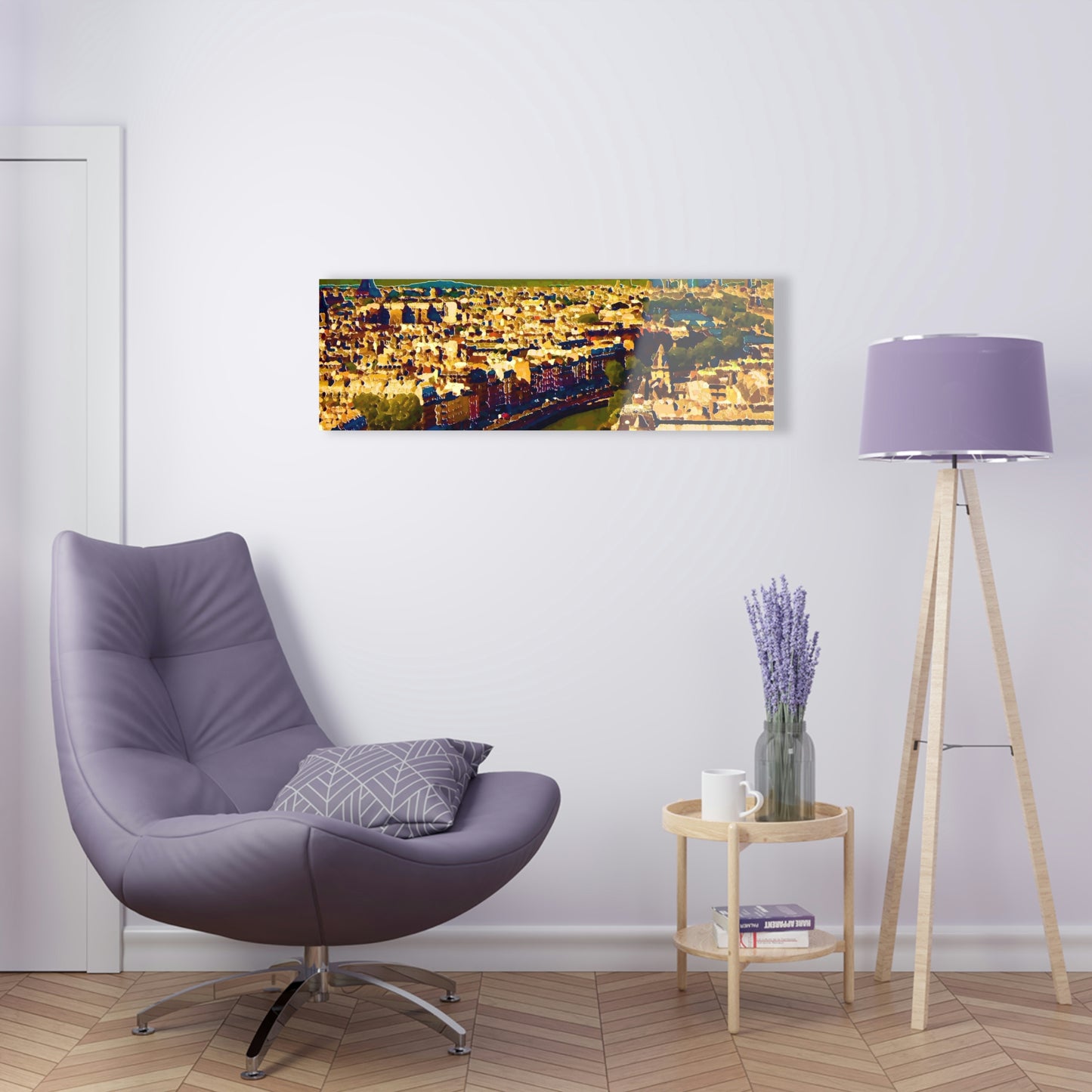 Acrylic Prints ... Au Paris ... "Along The River Seine" ... Barbara Joan Bonnel-Holt: 1972 ... Original Works ...