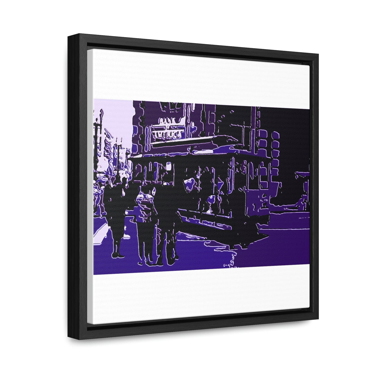 Gallery Canvas Wraps, Square Frame ... San Francisco ... 'Rice-A-Roni-A-San Francisco Treat' ... "A Cable Car Classic" ... Family Archives: 1973 ... Original Works ...