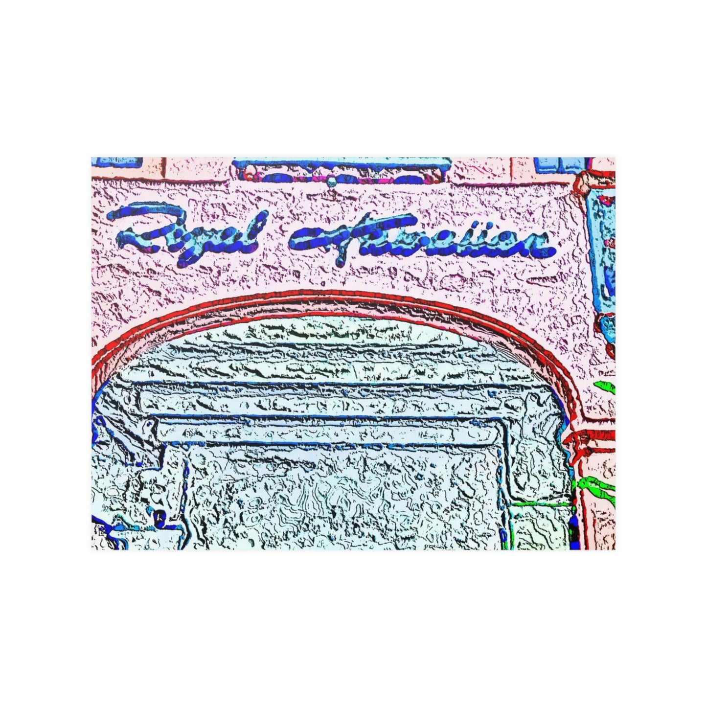 Satin Posters (210gsm) ... "La Grande Entree" At: 'The Pink Palace' ... The Royal Hawai'ian ... Honolulu, HI ... '27Oct2014' ... Original Works ...
