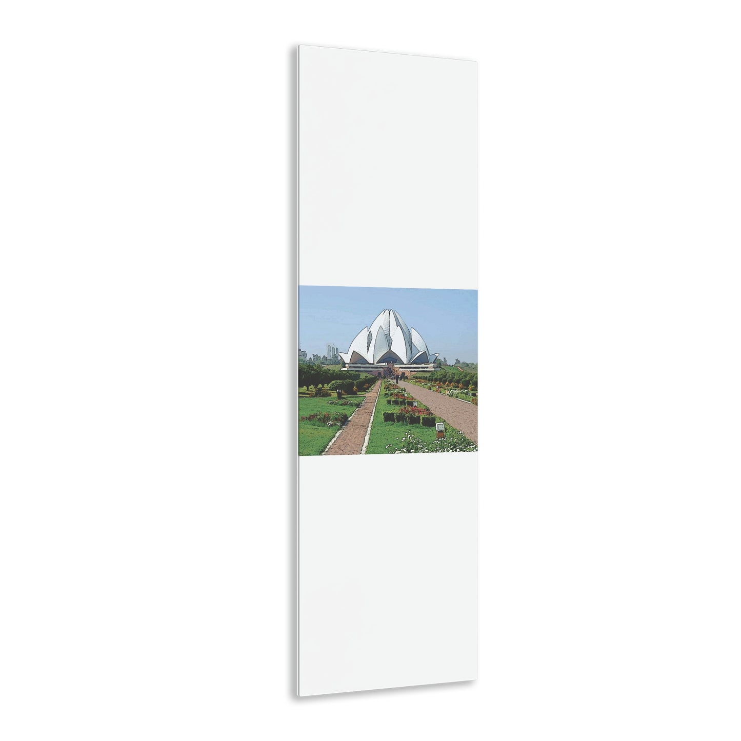 Acrylic Prints ... 'Bahai'i House-Of-Worship' ... "Lotus Temple: Delhi, India, 2008" ... Original Works ...