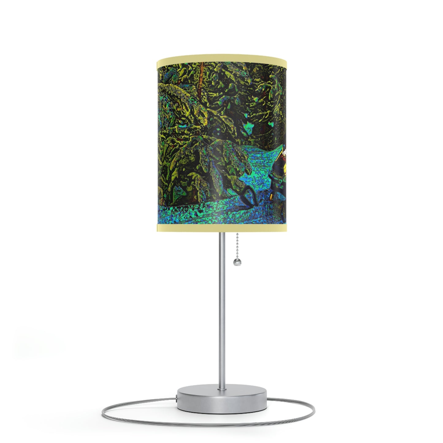Lamp on a Stand, US|CA plug ... Yep ... "Another Day ... Riding Through The Wilderness ... " ... February 2023 ... Original Works ...