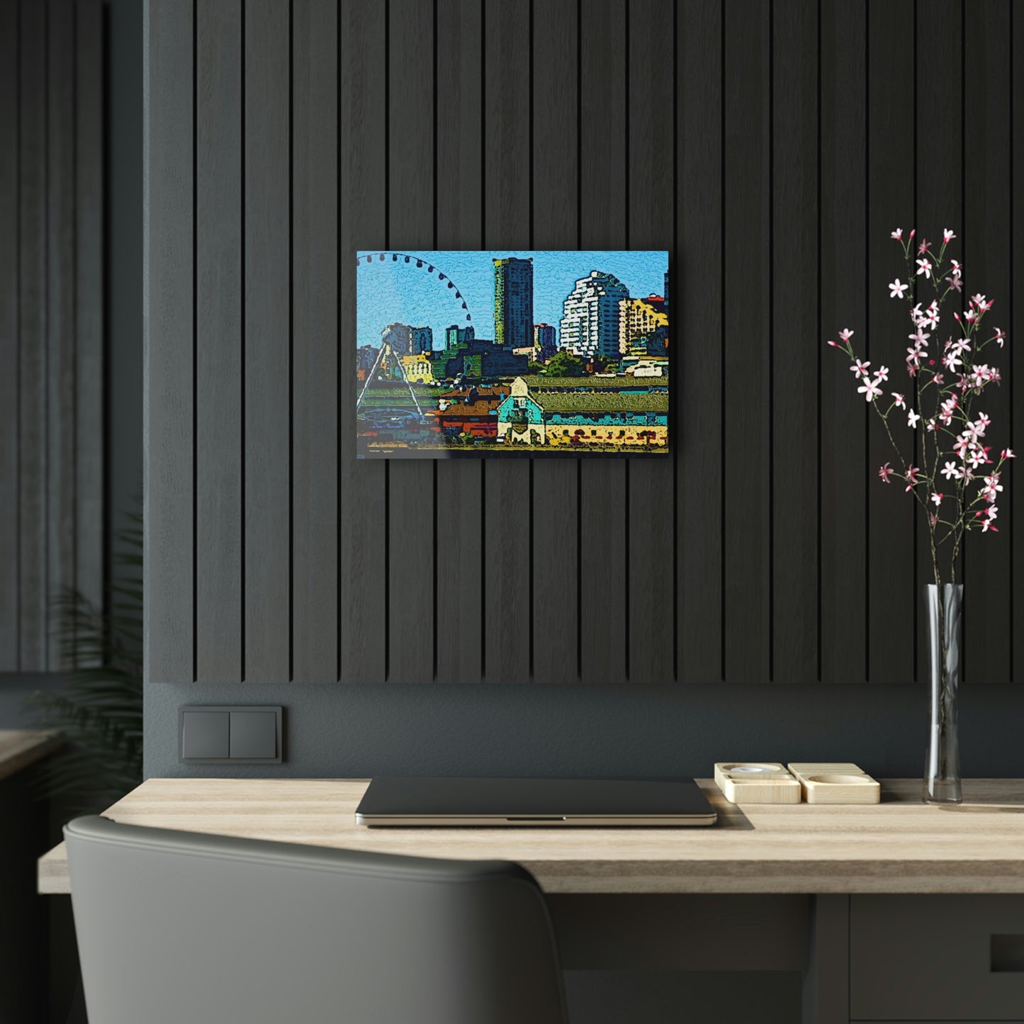 Acrylic Prints ... That Classic Wheel ... 'Seattle's Wheel' ... & An Old Classic Waterside Vendors ...  'Family Archives' ... Original Works ...