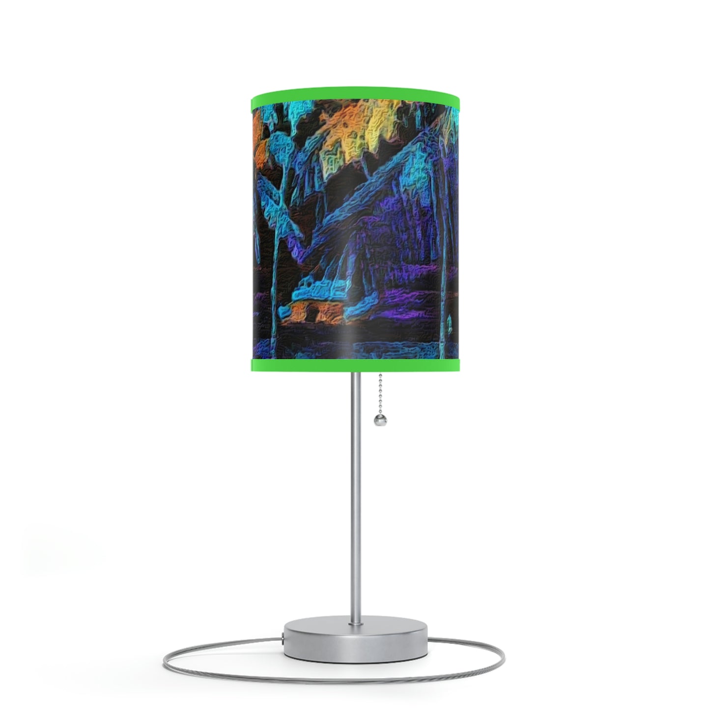 Lamp on a Stand, US|CA plug ... "The Royal Hawai'ian: Waikiki Beach_Beach" ... Honolulu, HI ... Ocotber 2014 (Halloween) ... Original Works ...