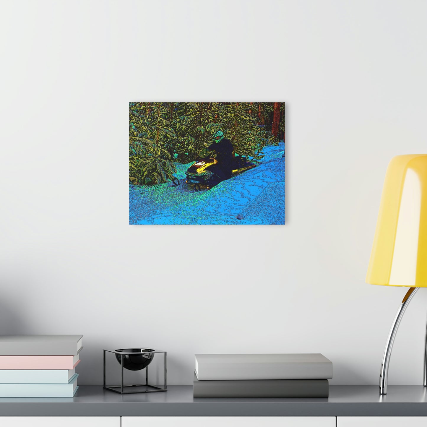 Acrylic Prints (French Cleat Hanging) ... Yep ... "Another Day ... Riding Through The Wilderness ... " ... February 2023 ... Original Works ...