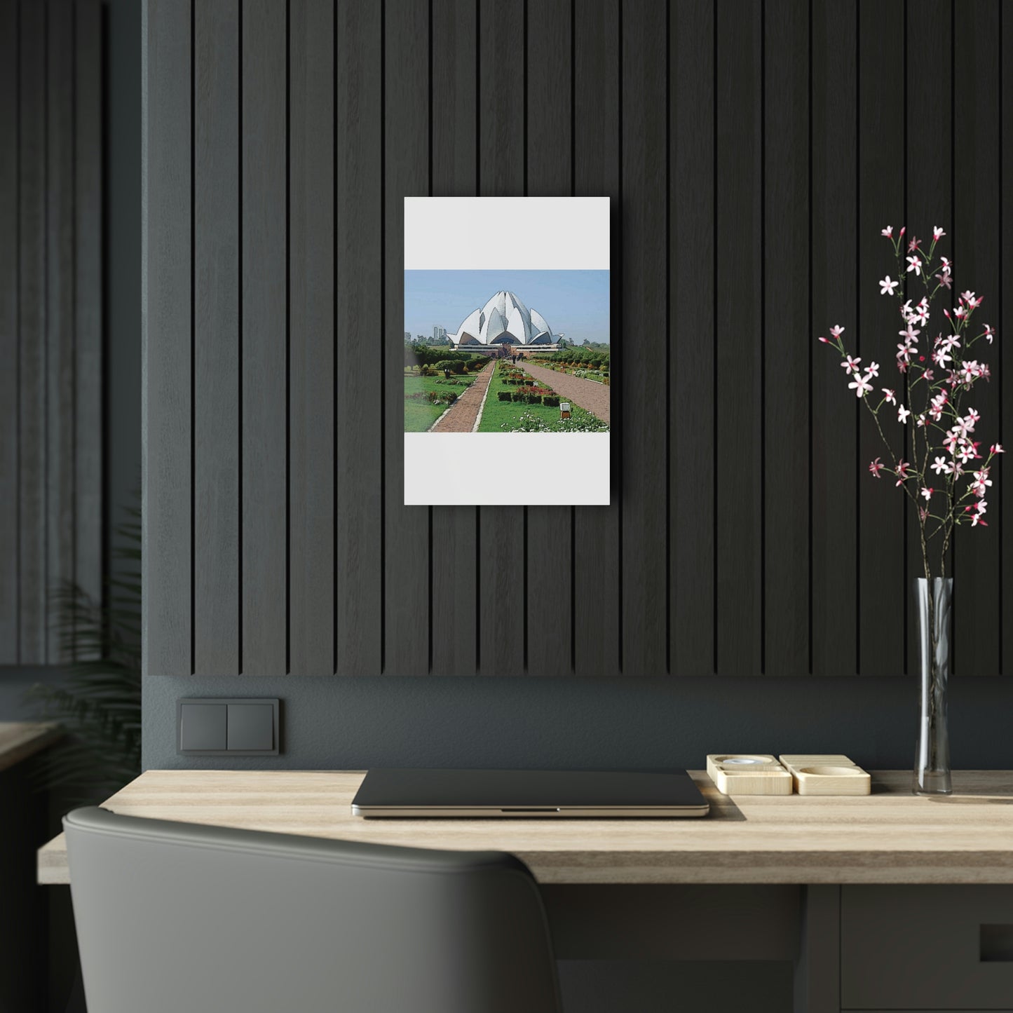 Acrylic Prints ... 'Bahai'i House-Of-Worship' ... "Lotus Temple: Delhi, India, 2008" ... Original Works ...