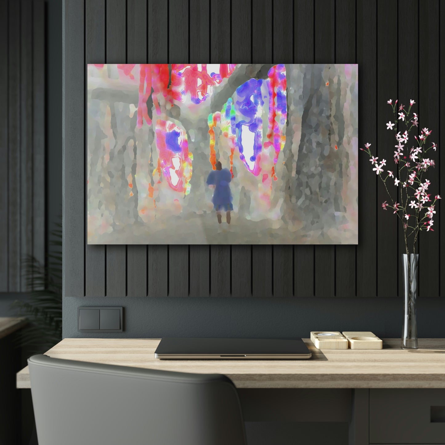 Acrylic Prints ... "Walk .. Swing .. Hang .. Sit .. 'Hammock' Amongst The Banyans of Honolulu" ... Original Works ... October 2014