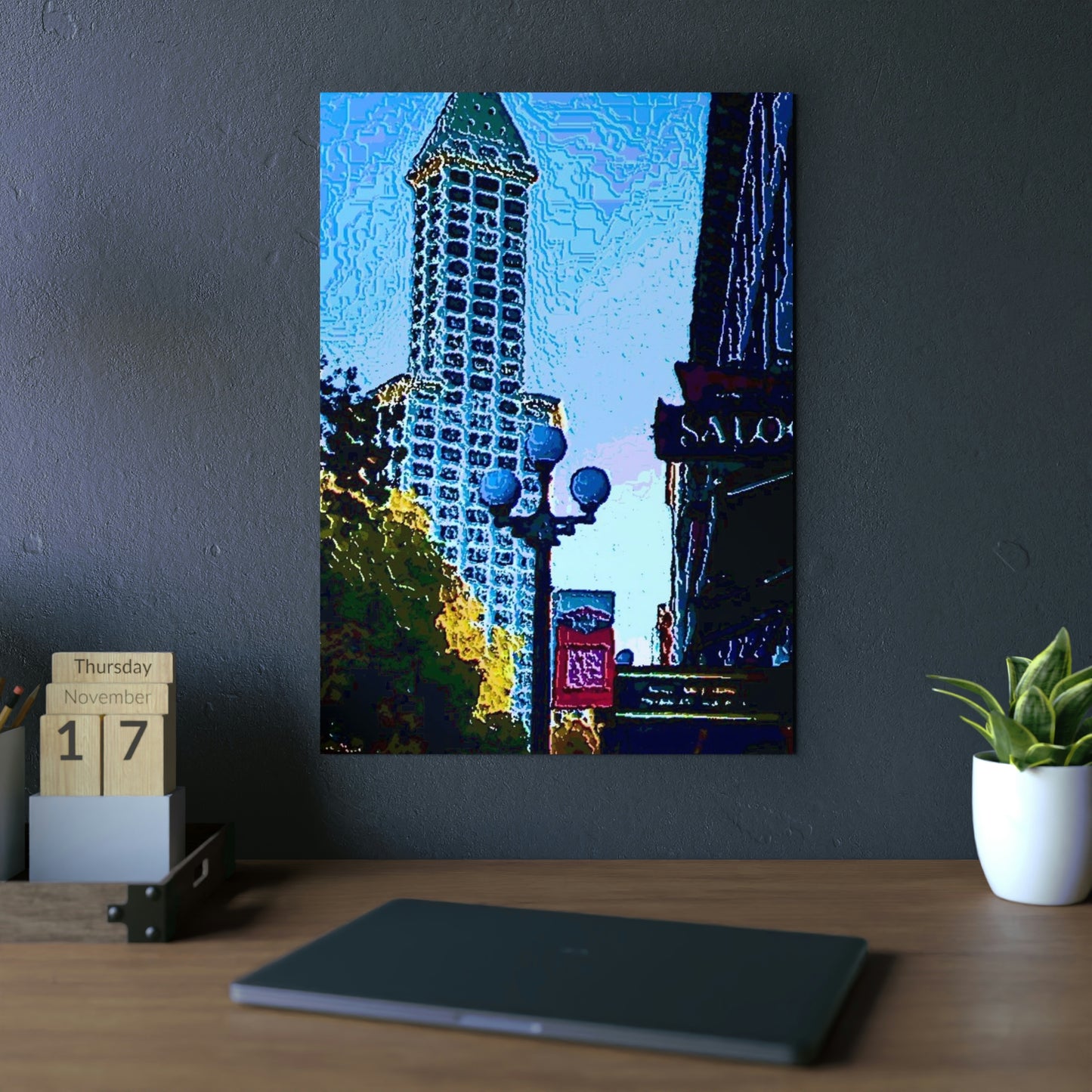 Aluminum Composite Panels ... Pioneer Square, Seattle, Washington: "The Smith Tower" ... Family Archives ... 2010 ... Original Works ...