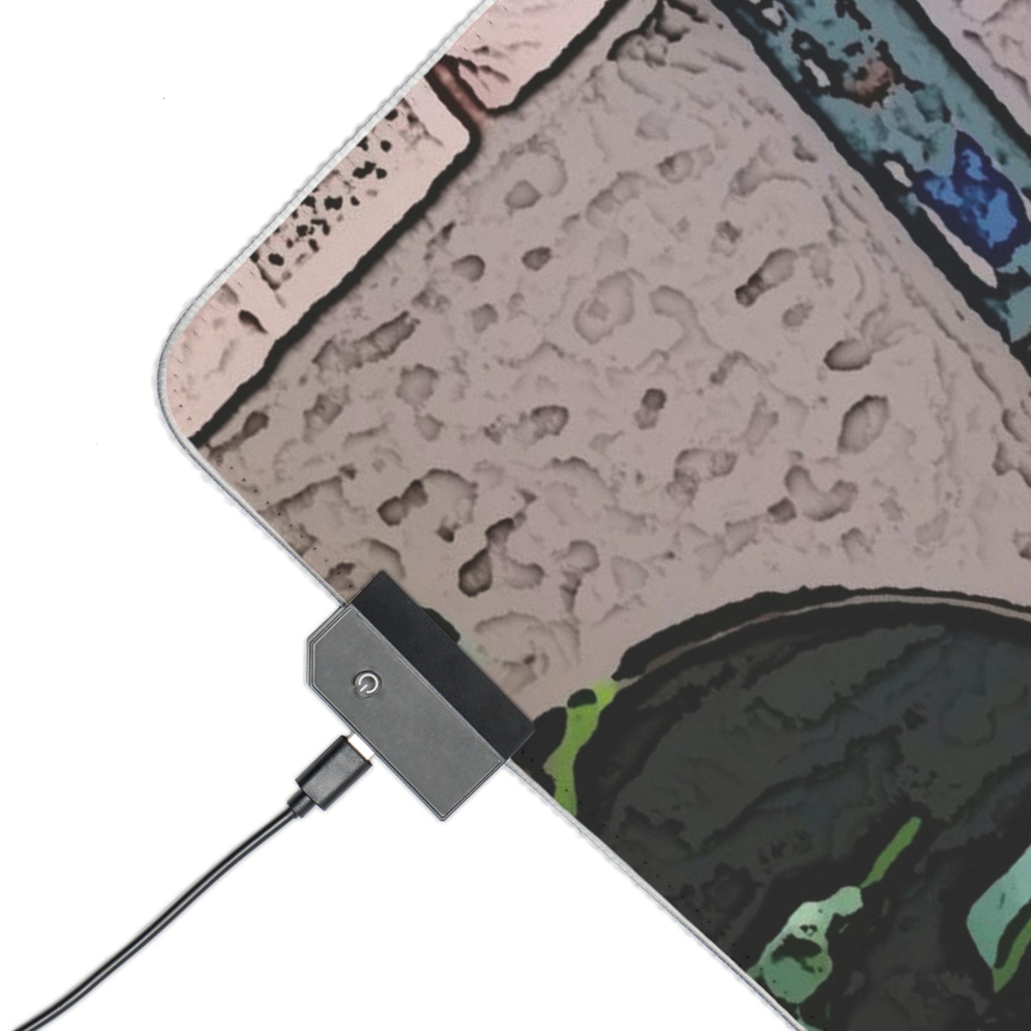 LED Gaming Mouse Pad ... "La Grande Entree" At: 'The Pink Palace' ... The Royal Hawai'ian ... Honolulu, HI ... '27Oct2014' ... Original Works ...