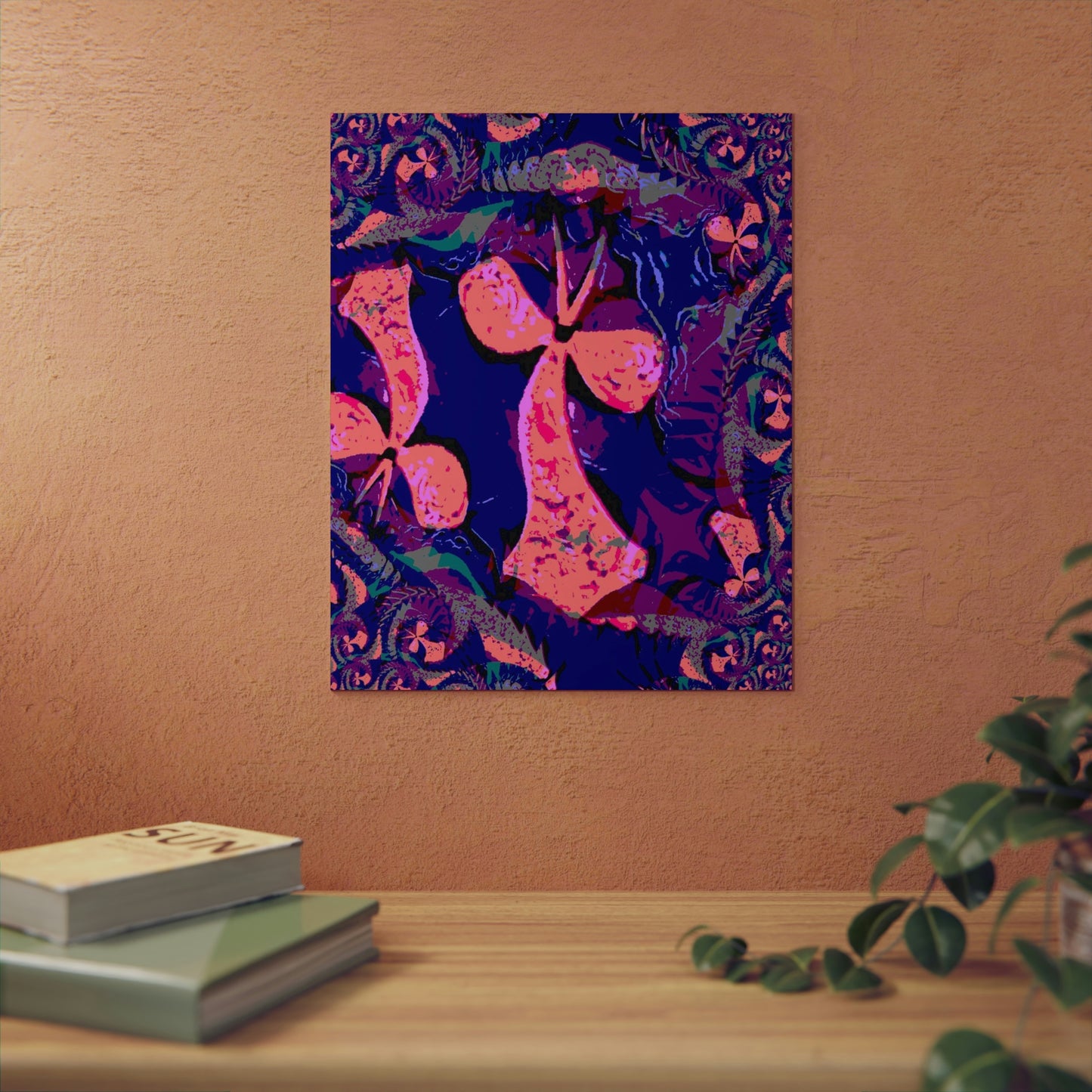 Aluminum Composite Panels ... "A Model's Showcase & Photo-Shoot" ... 'Pink, Purple, Blue ... Pink, Purple, Blue' ... Fractals & Illusions ... Circa Dec 2022 ... Client Portfolio ... Original Works ...