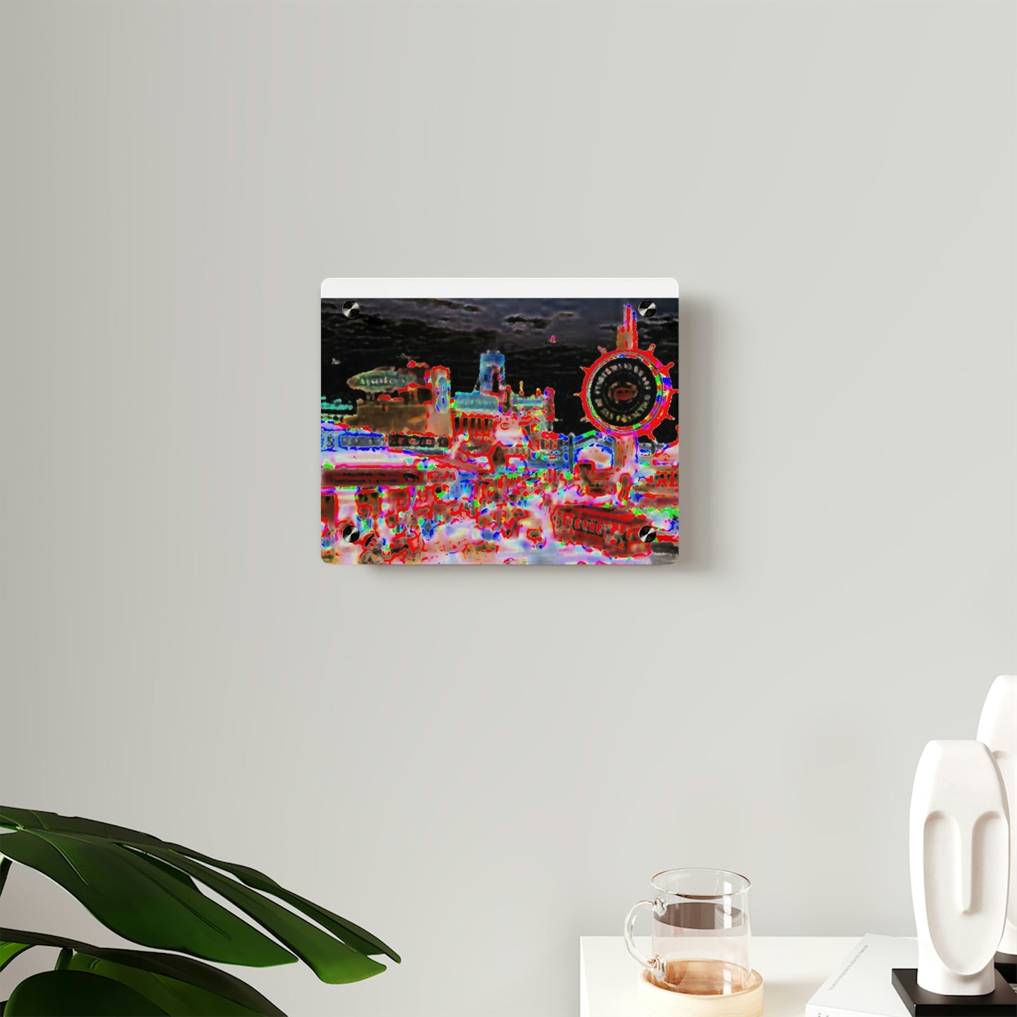 Acrylic Wall Art Panels ..."No.9 Fishermen's Grotto - Fishermen's Wharf, SF, California" ... Family Archives: 1970's ... Original Works ...