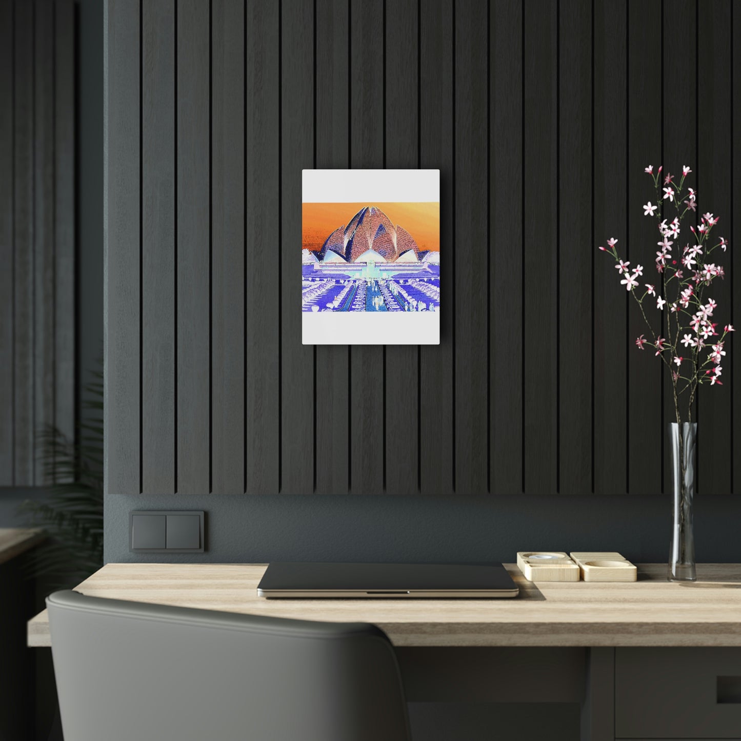 Acrylic Prints ... 'Bahai'i House-Of-Worship' ... "Lotus Temple: Delhi, India, 2008" ... Original Works ...