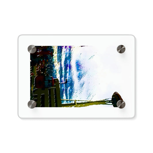 Acrylic Wall Art Panels ... Air Tram-Way Gondola & Seattle Space Needle: Seattle World's Fair: 1962 ... Original Works ...