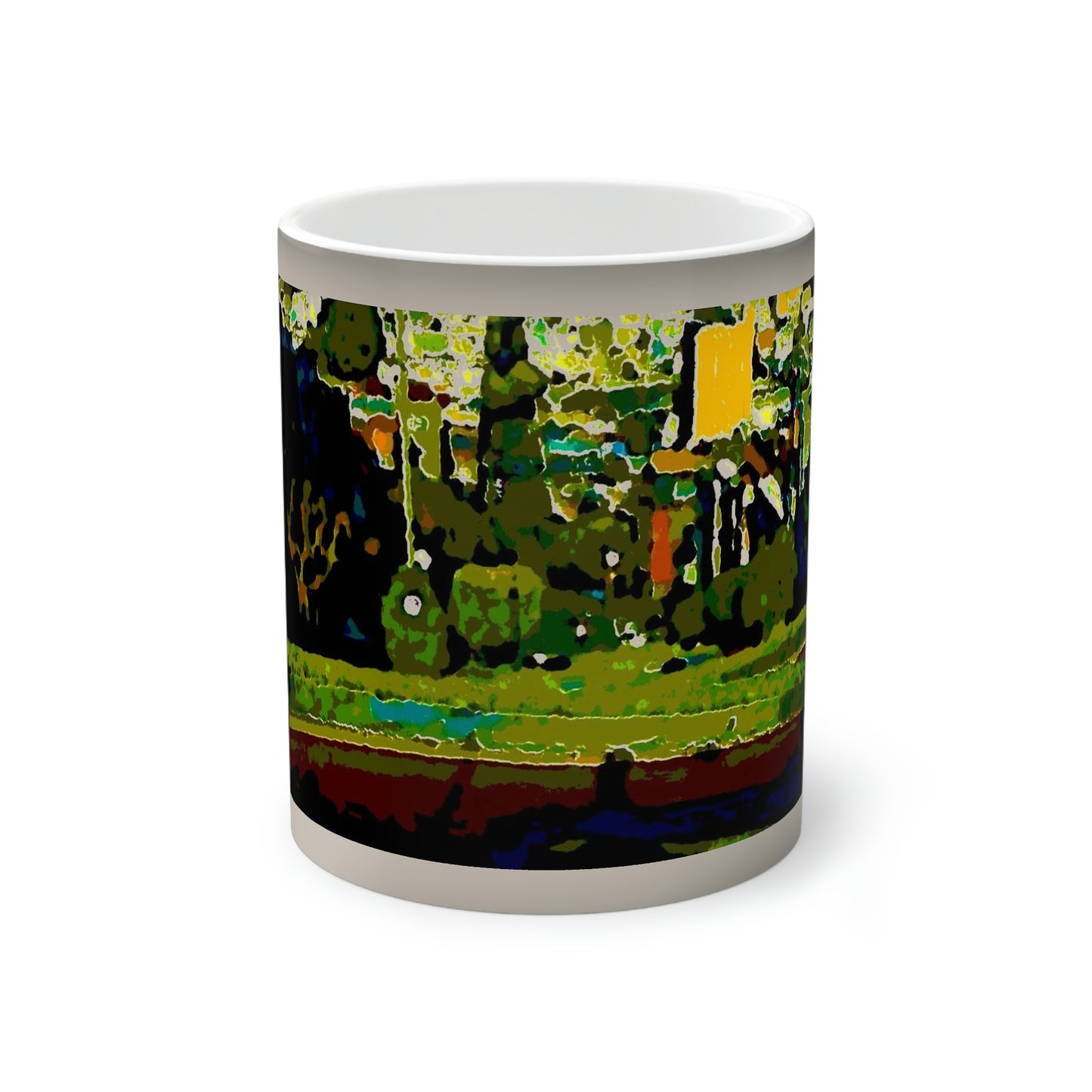 Color-Changing Mug, 11oz ...  "Lombard Street San Francisco, CA, USA" ... Family Archives 1970's ... Original Works ...