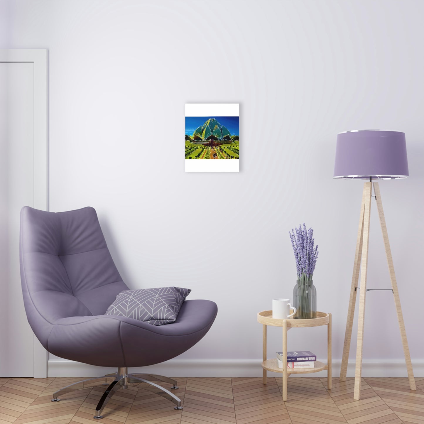 Acrylic Prints ... 'Bahai'i House-Of-Worship' ... "Lotus Temple: Delhi, India, 2008" ... Original Works ...