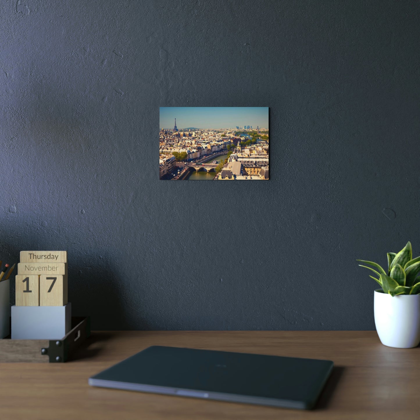 Aluminum Composite Panels ... "Allons Y A La Paris!"... A View Of 'The River Seine & Le Tour Eiffel' ... Family Archives ... Original Works ...