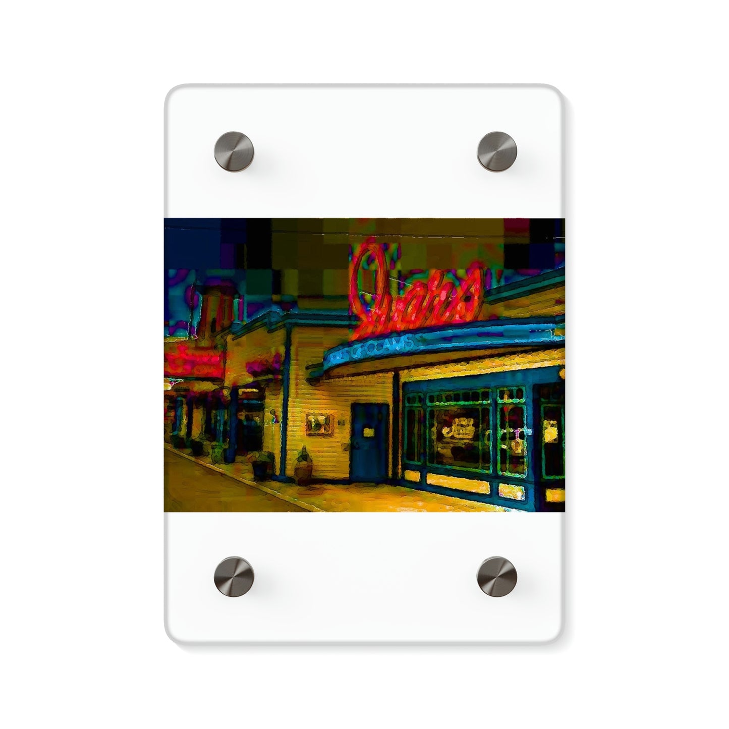 Acrylic Wall Art Panels ...  In-A-Hurry & Stressed? ... Remember: Keep "Clam" ... Clam_Happy ...  'Ivars: Seattle Waterfront' ... Personal Archives ... Original Works ...