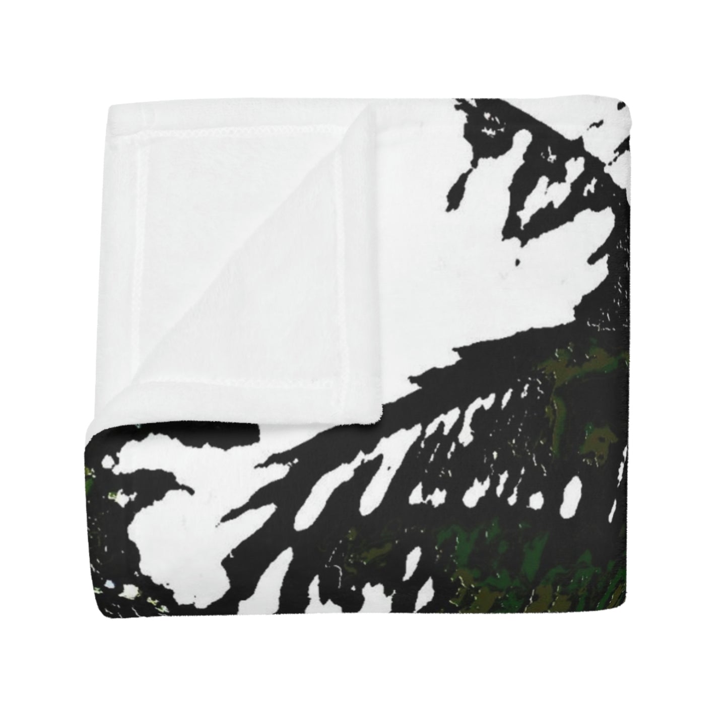 Plush Fleece Blanket ... "A Beautiful Beach Amongst The Palms" ... The Outrigger Waikiki, Honolulu, Oahu ... Original Works ...