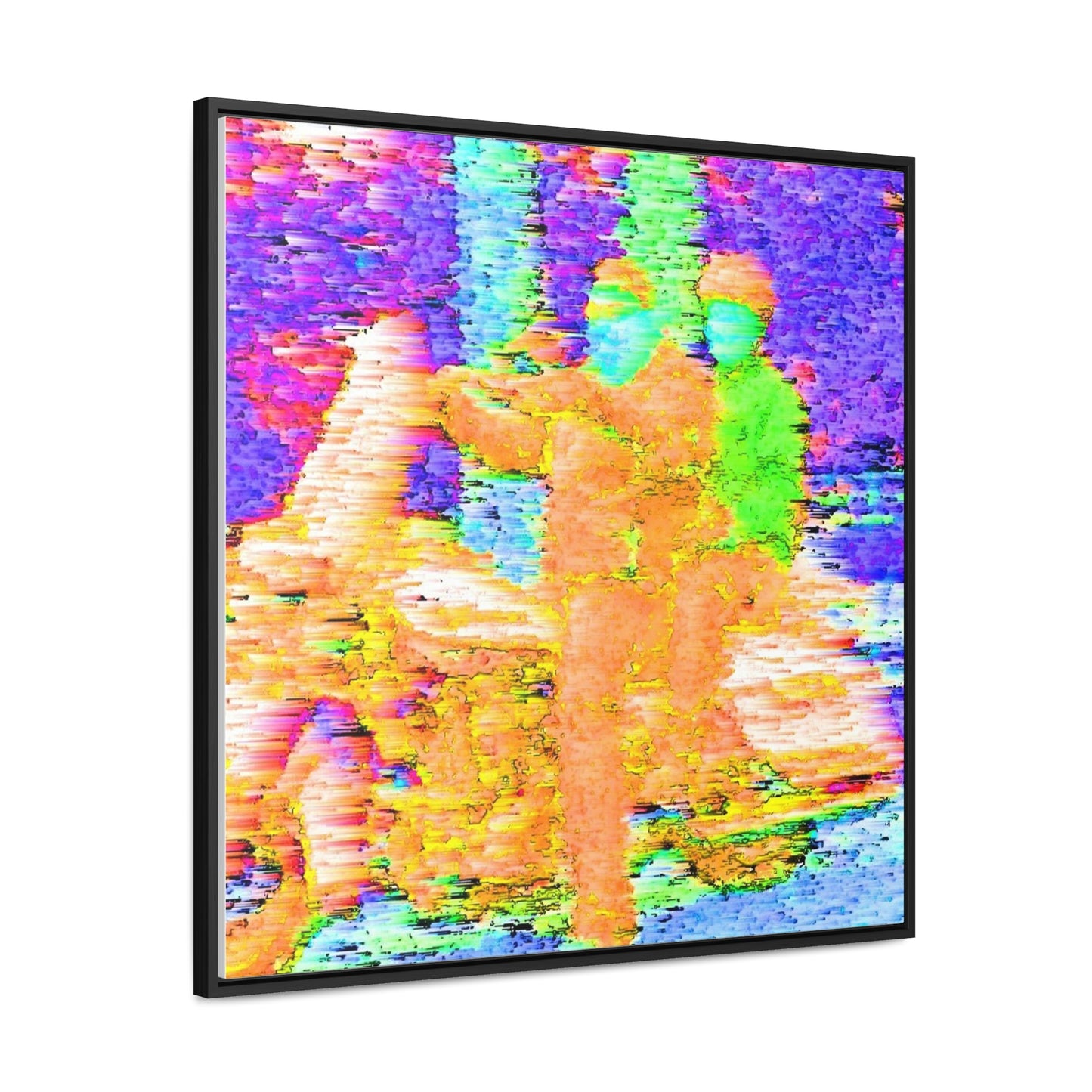 Gallery Canvas Wraps, Square Frame ...  "And 'I' Left His Dead A_s There By The Side-of-The-Road" ... Original Works ... (Grateful Dead: Me-And-My-Uncle)
