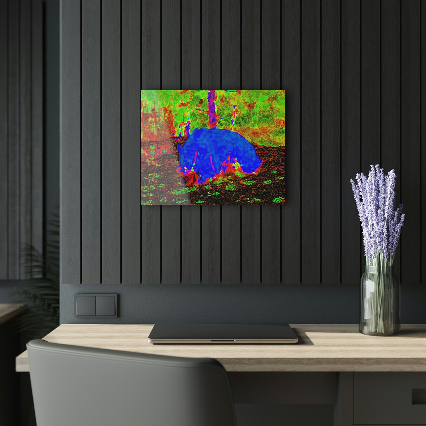 Acrylic Prints (French Cleat Hanging) ... RCY: "Rhett Creek Yogi ... '500 Lbs Of Autumn Season Hunger' ..."  ... September 2022 ... Central Idaho ... Original Works ...