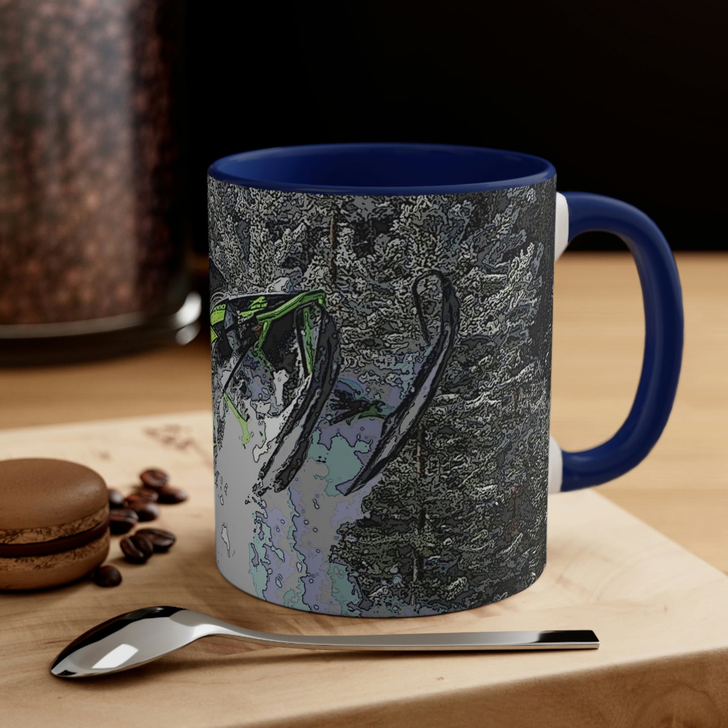 Accent Coffee Mug, 11oz ... Come Fly With The Professionals ... CIP-Airways ... 'Getting-Er-Done' ... Original Works ... December 2022 ...