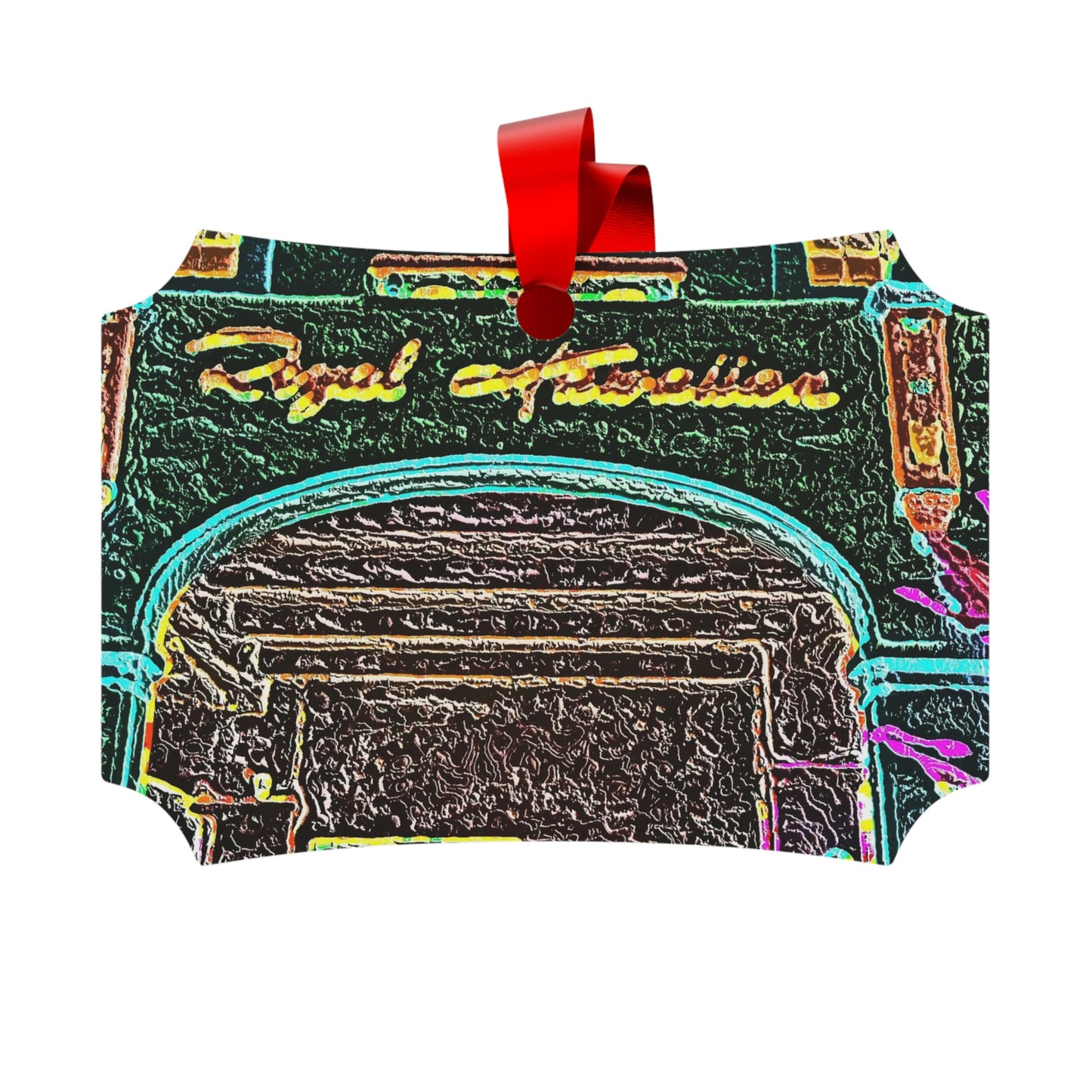 Metallic Ornaments (Round, Berlin) ... "La Grande Entree" At: 'The Pink Palace' ... The Royal Hawai'ian ... Honolulu, HI ... '27Oct2014' ... Original Works ...