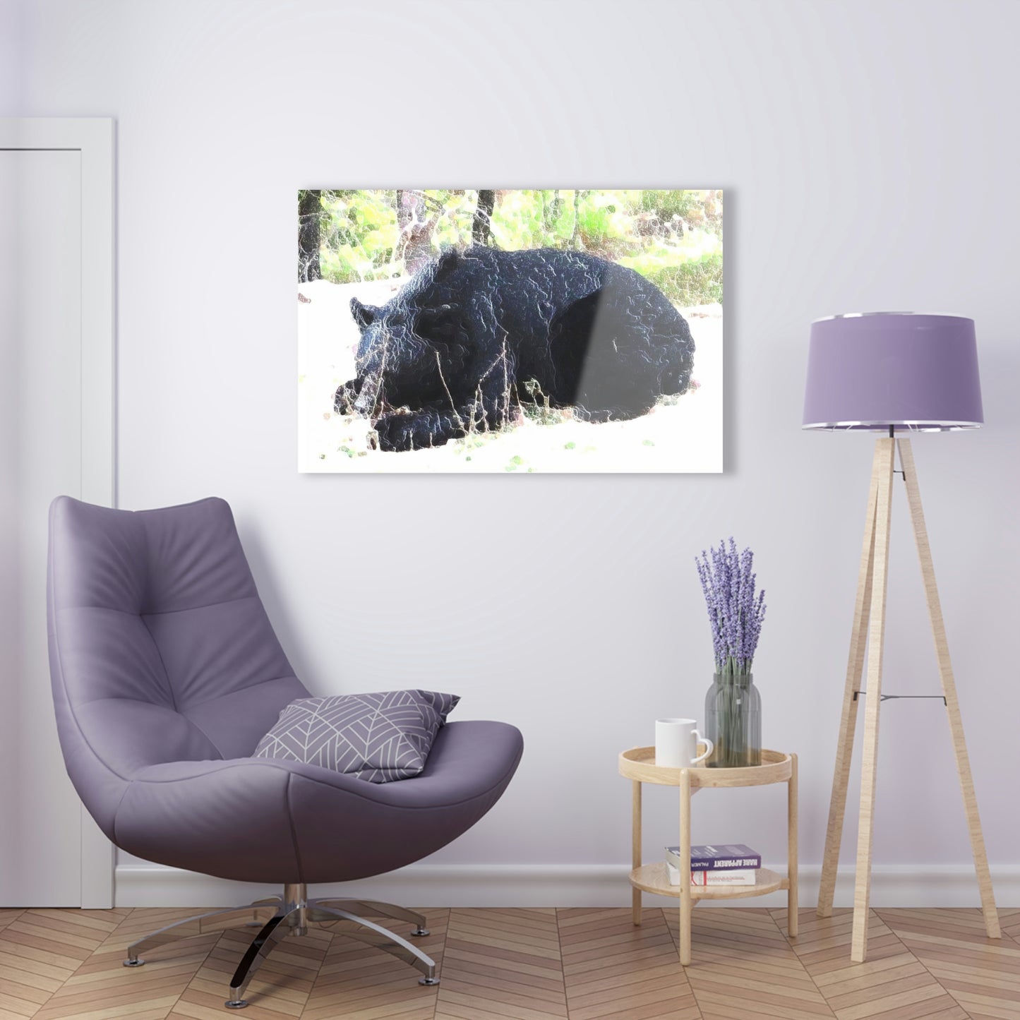 Acrylic Prints ... RCY: "Rhett Creek Yogi ... '500 Lbs Of Autumn Season Hunger' ..."  ... September 2022 ... Central Idaho ... Original Works ...