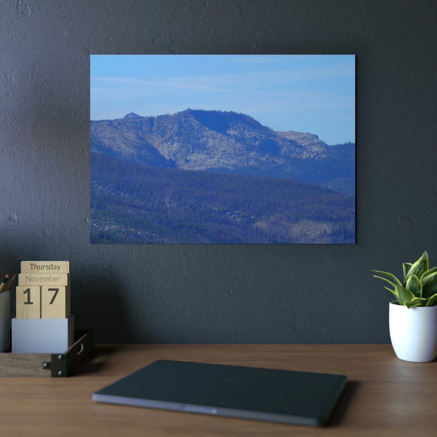 Aluminum Composite Panels ... Looking West ... The Gospel Hump Wilderness: "Mineral Butte & Buffalo Hump" ... September 2022 ... Base Photo For Client Custom-Art Folio ...