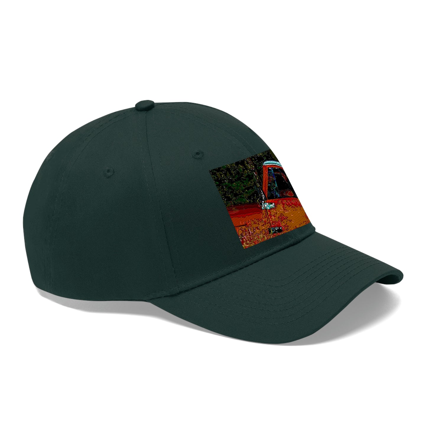 Unisex Twill Hat ... How-To-Drive-Idaho's-Mountain_Roads ... "Like A Professional" ... "Truckin' Like The Doo-Dah-Man" ...
