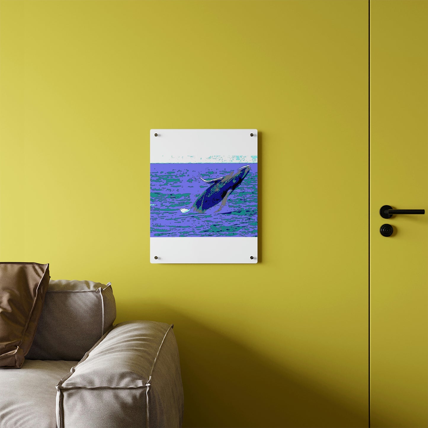 Acrylic Wall Art Panels ... Baby Humpback Breaching ... Maui, HI: April 2022 ... "Family Archives: KPH" ... Original Works ...
