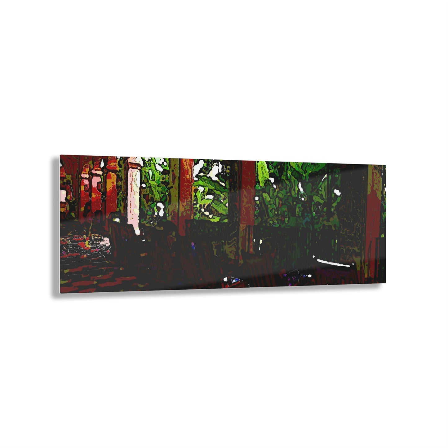 Acrylic Prints ...  Lanai & Rocking Chairs At: 'The Pink Palace' ... The Royal Hawai'ian ... Honolulu, HI ... '27Oct2014' ... Original Works ...