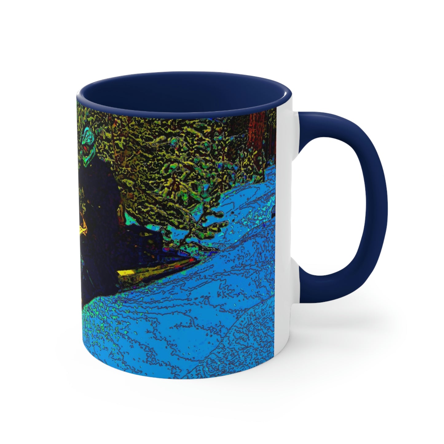 Accent Coffee Mug, 11oz ... Yep ... "Another Day ... Riding Through The Wilderness ... " ... February 2023 ... Original Works ...