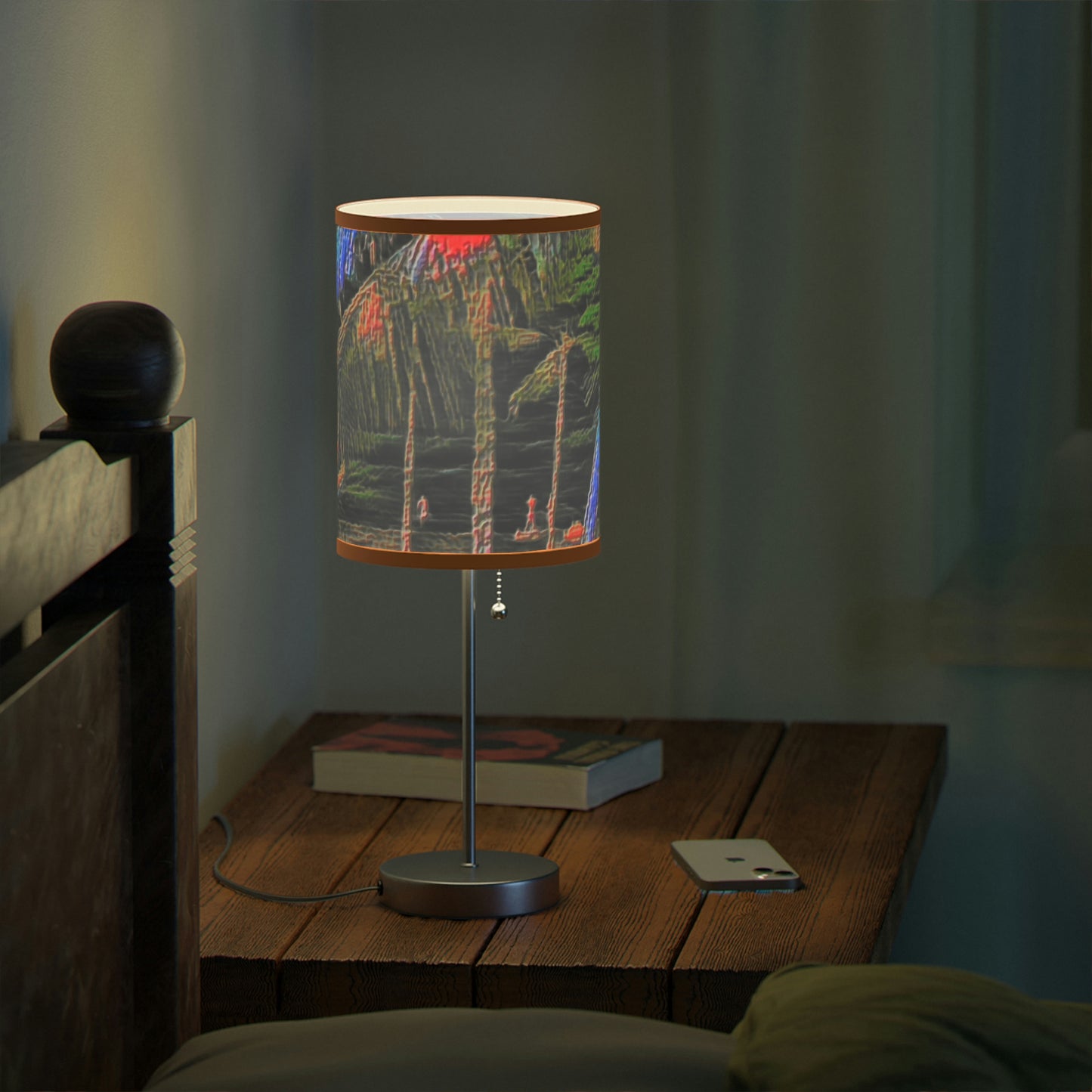 Lamp on a Stand, US|CA plug ... "The Royal Hawai'ian: Waikiki Beach_Beach" ... Honolulu, HI ... Ocotber 2014 (Halloween) ... Original Works ...