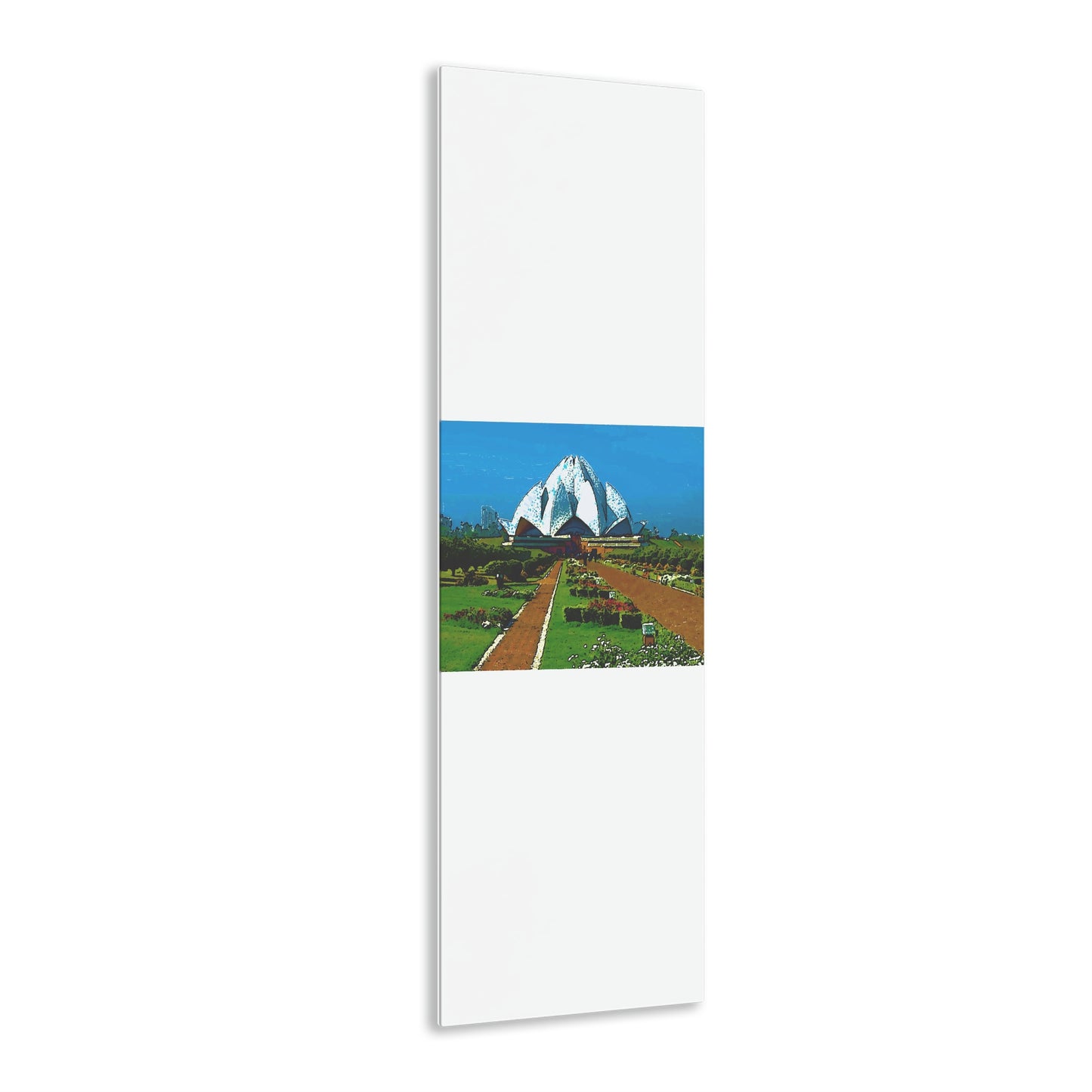 Acrylic Prints ... 'Bahai'i House-Of-Worship' ... "Lotus Temple: Delhi, India, 2008" ... Original Works ...