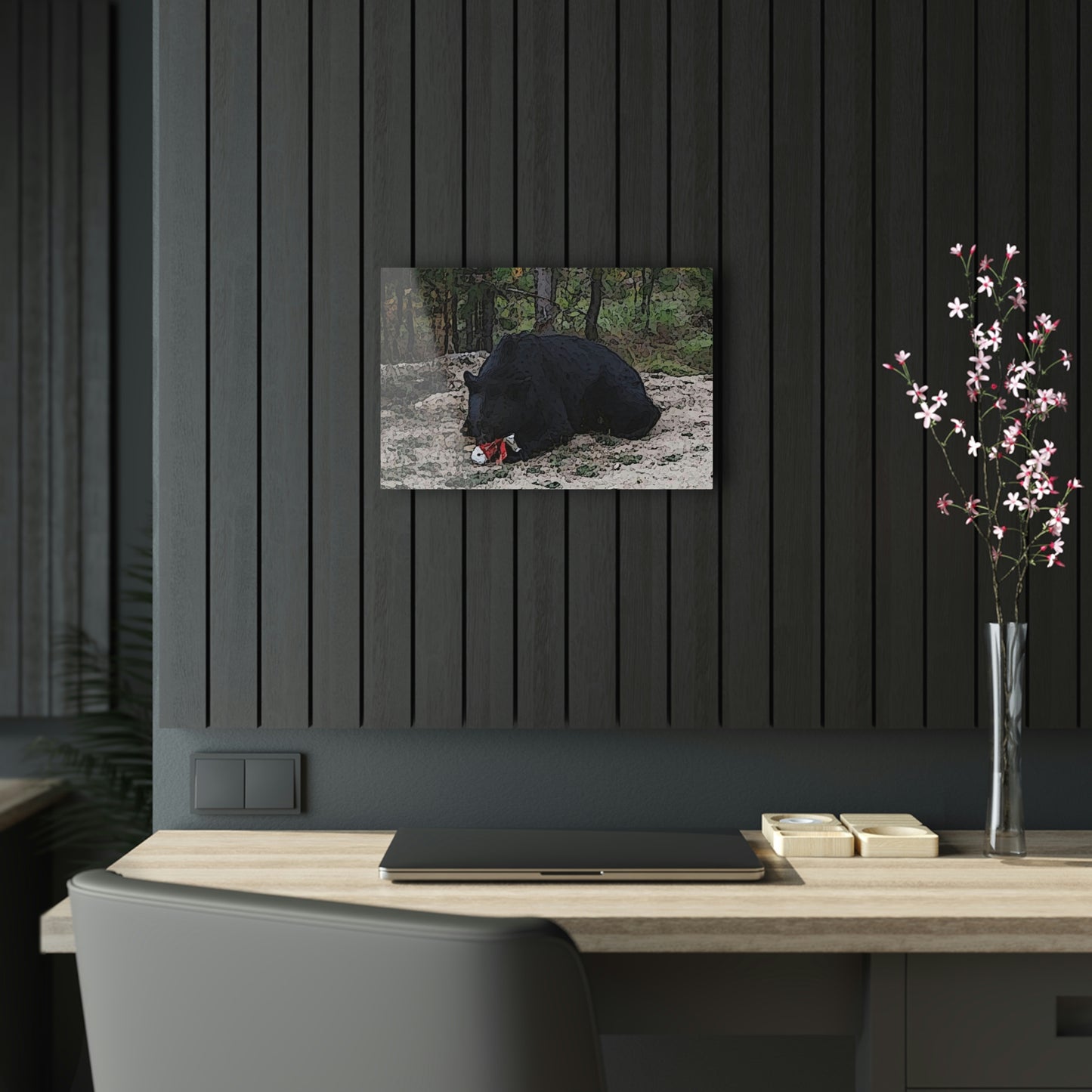 Acrylic Prints ... RCY: "Rhett Creek Yogi ... '500 Lbs Of Autumn Season Hunger' ..."  ... September 2022 ... Central Idaho ... Original Works ...