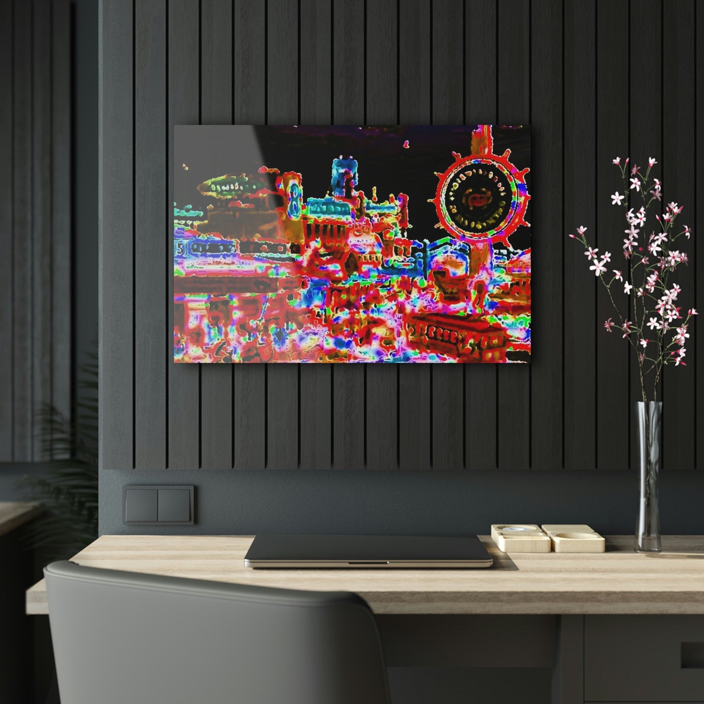 Acrylic Prints ... "No.9 Fishermen's Grotto - Fishermen's Wharf, SF, California" ... Family Archives: 1970's ... Original Works ...